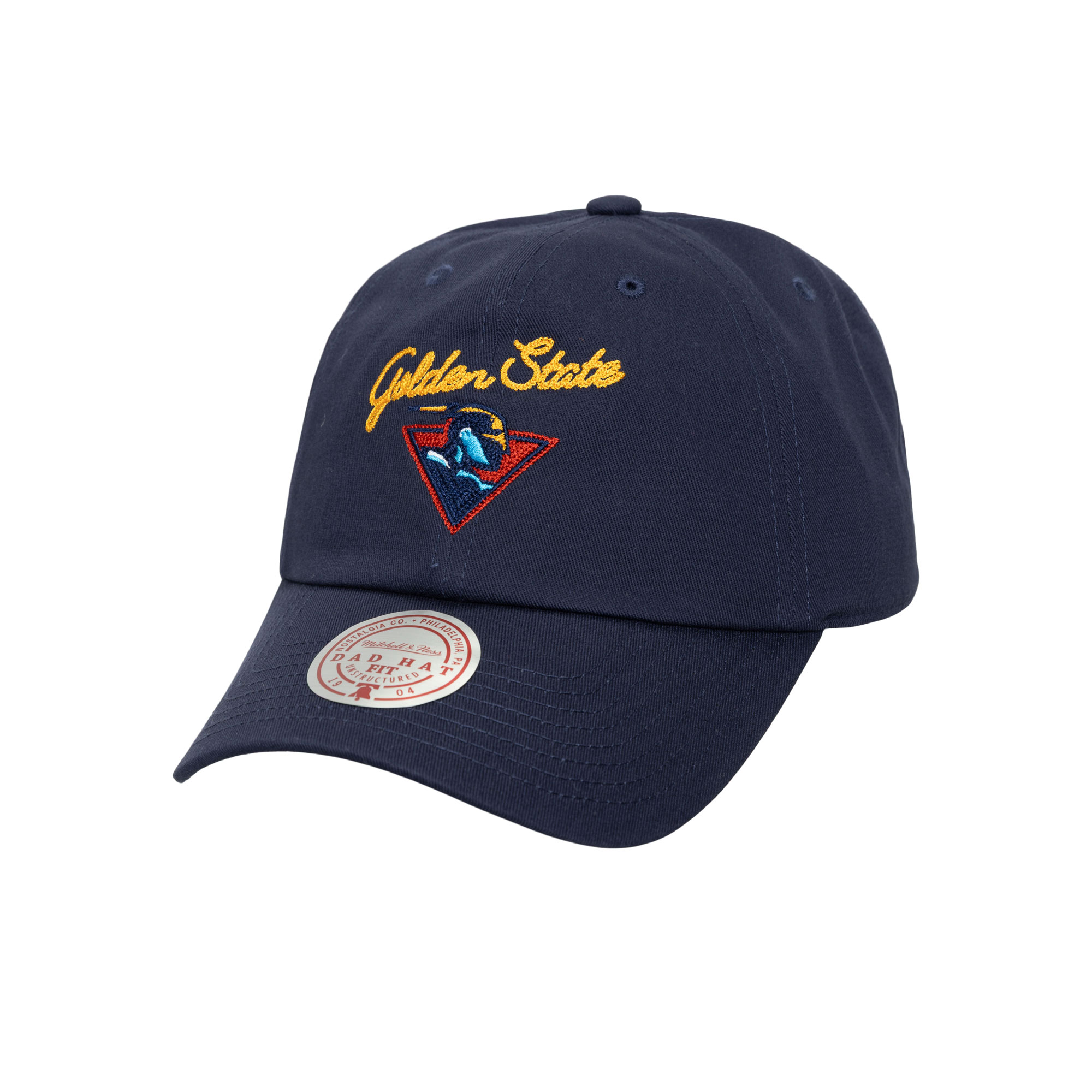 Golden State Warriors NBA Mitchell & Ness Lay Low Strapback HWC