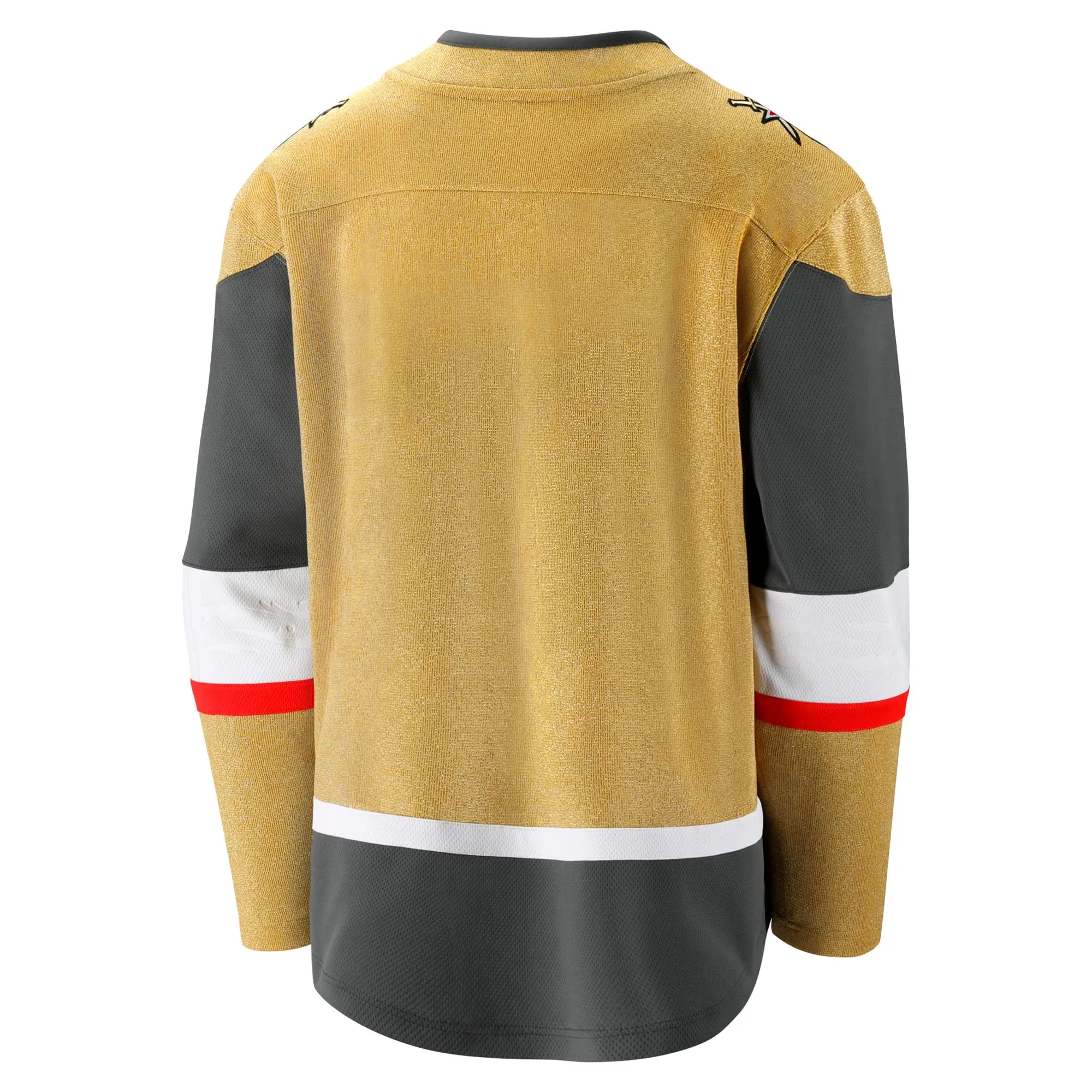 Vegas Golden Knights NHL Eishockey Fanatics Breakaway Trikot Home Gold