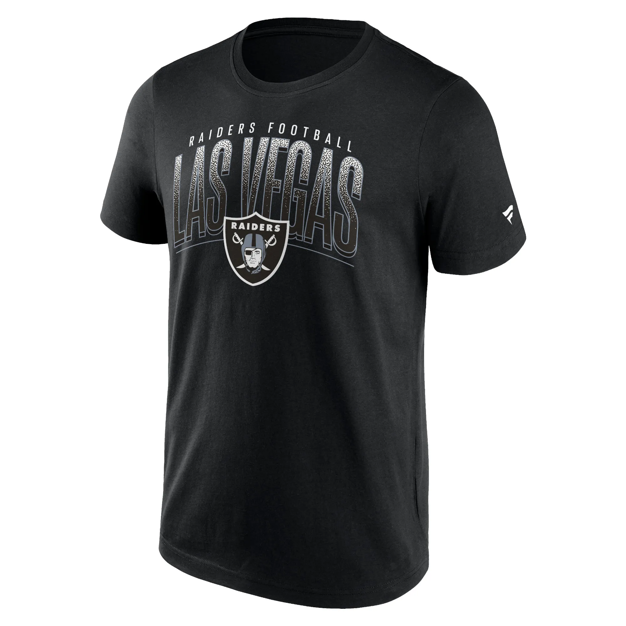 Las Vegas Raiders NFL Fanatics Team Arch T-Shirt Schwarz
