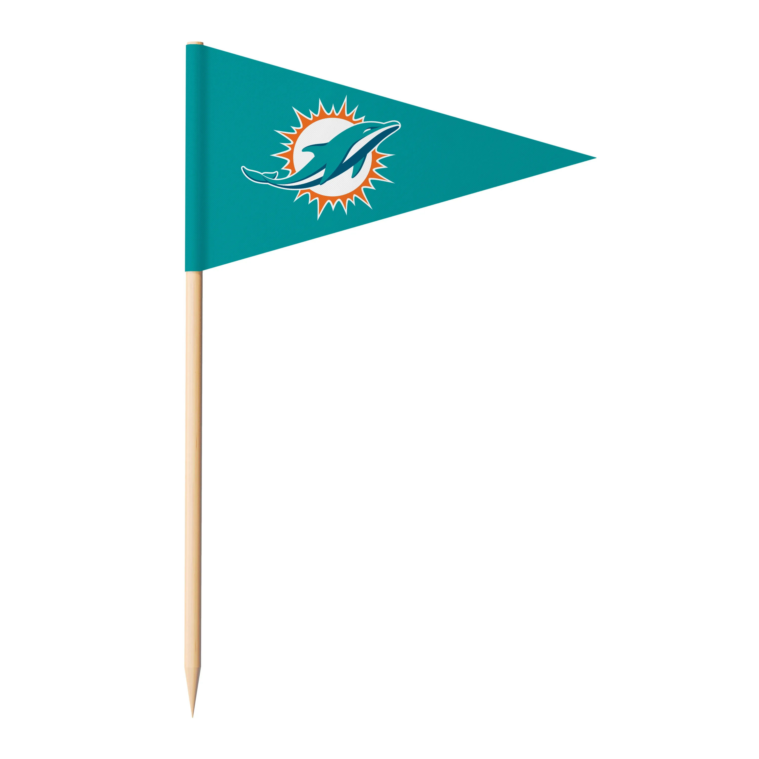 Miami Dolphins NFL Toothpick Flags (36 Stk.)