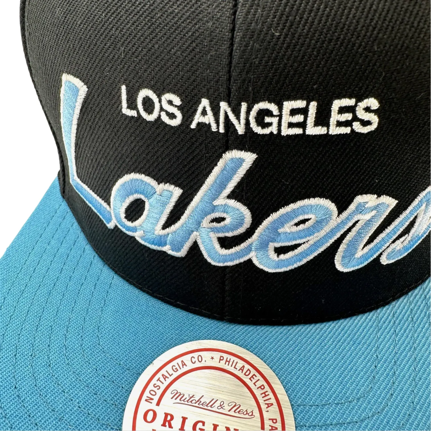Los Angeles Lakers NBA Mitchell & Ness Team Script 2.0 Snapback HWC Los Angeles Lakers NBA Mitchell & Ness Team Script 2.0 Snapback HWC