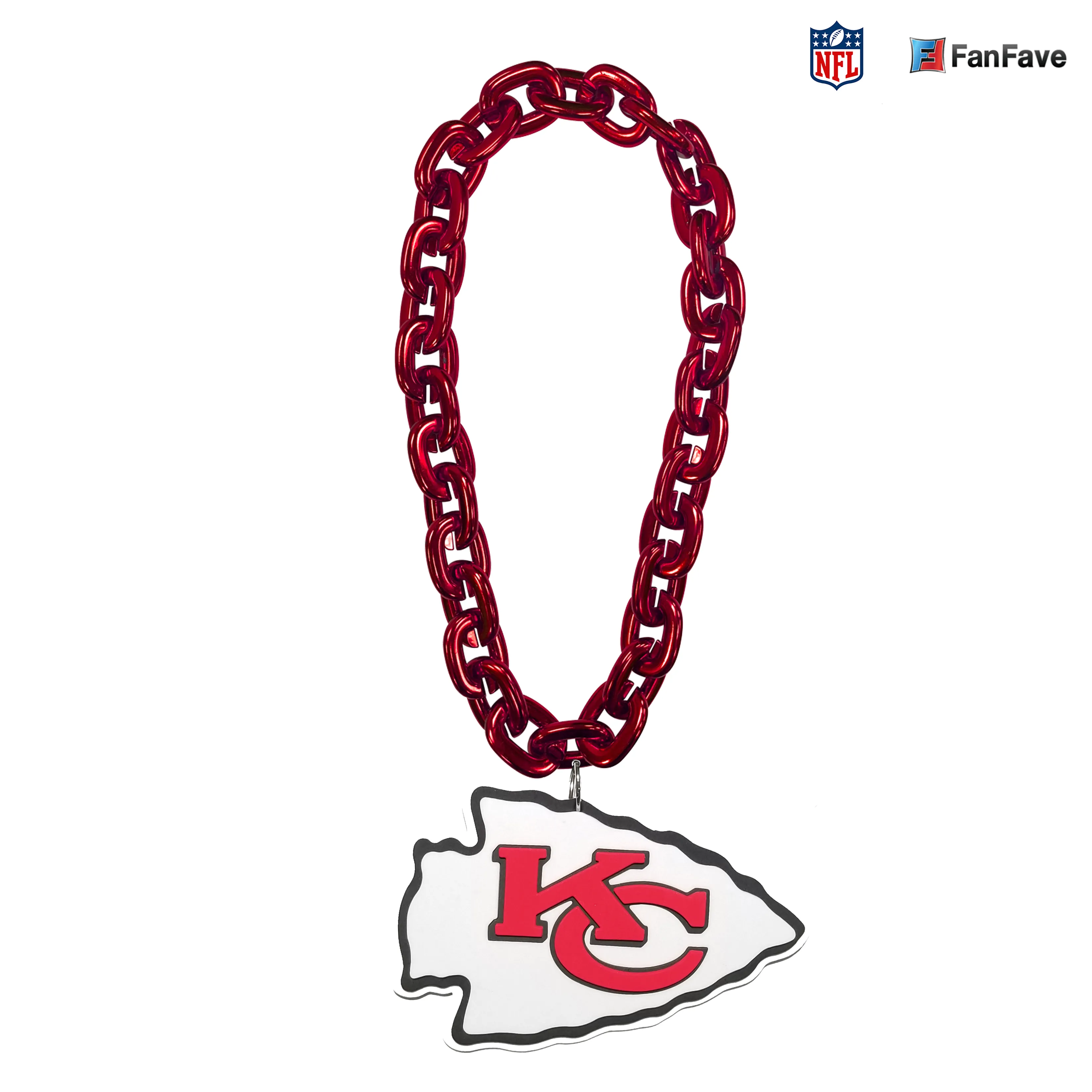 Kansas City Chiefs NFL Big Logo Fan Chain