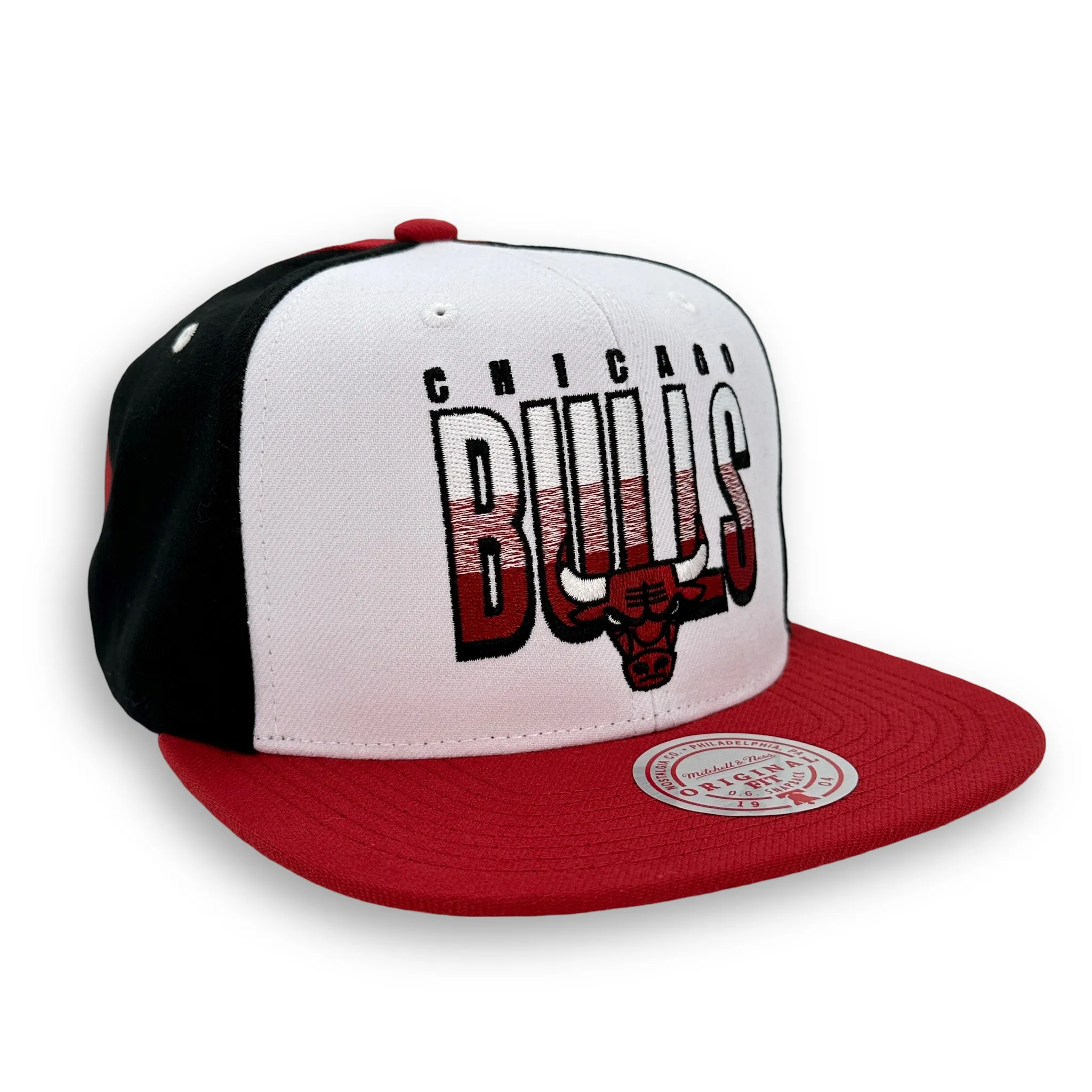 Chicago Bulls NBA Mitchell & Ness Billboard 2 Snapback Chicago Bulls NBA Mitchell & Ness Billboard 2 Snapback