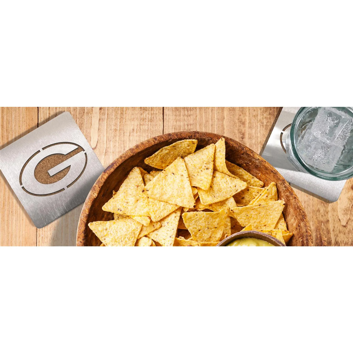 Green Bay Packers NFL YouTheFan! Untersetzer Boaster (4er-Set)