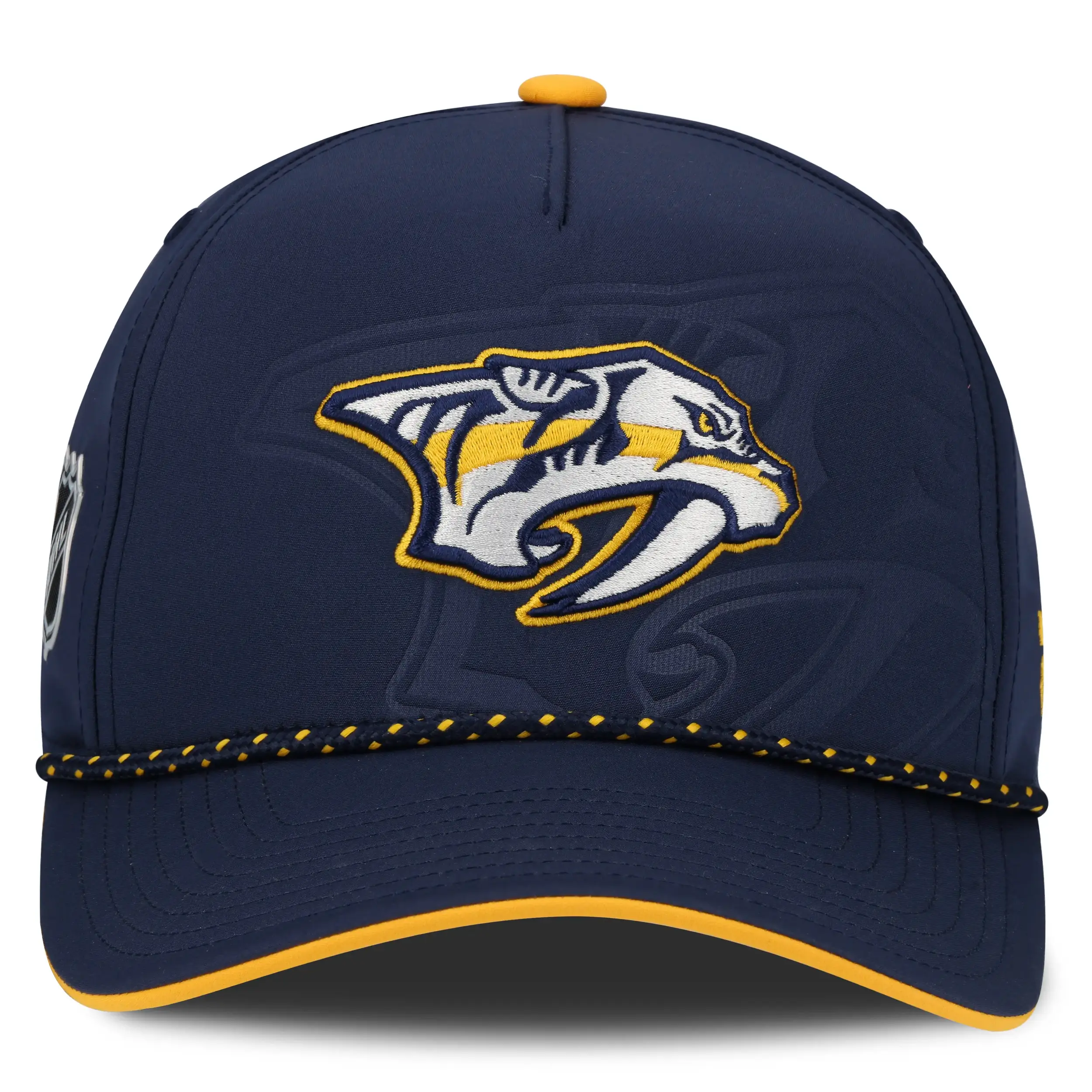Nashville Predators NHL Fanatics Draft 2026 Snapback Navy / Gelb