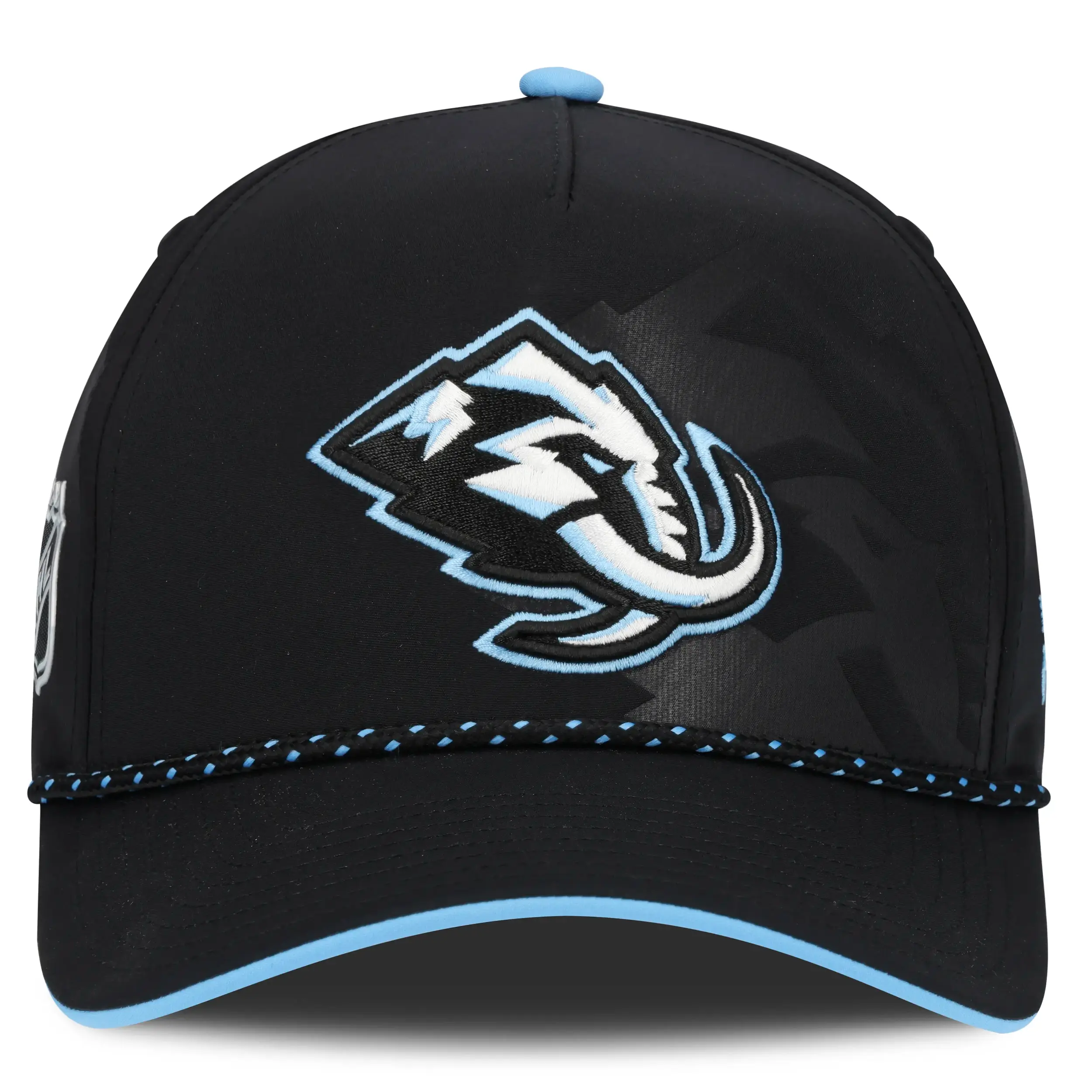 Utah Mammoth NHL Fanatics Draft 2026 Snapback Schwarz / Blau