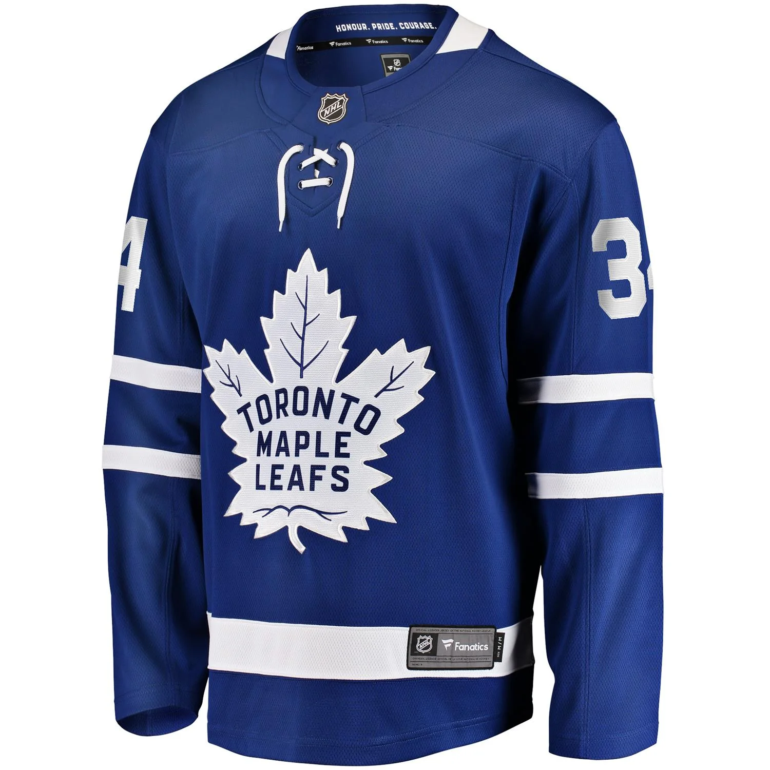 Auston Matthews #34 Toronto Maple Leafs NHL Eishockey Fanatics Breakaway Trikot Home Blau