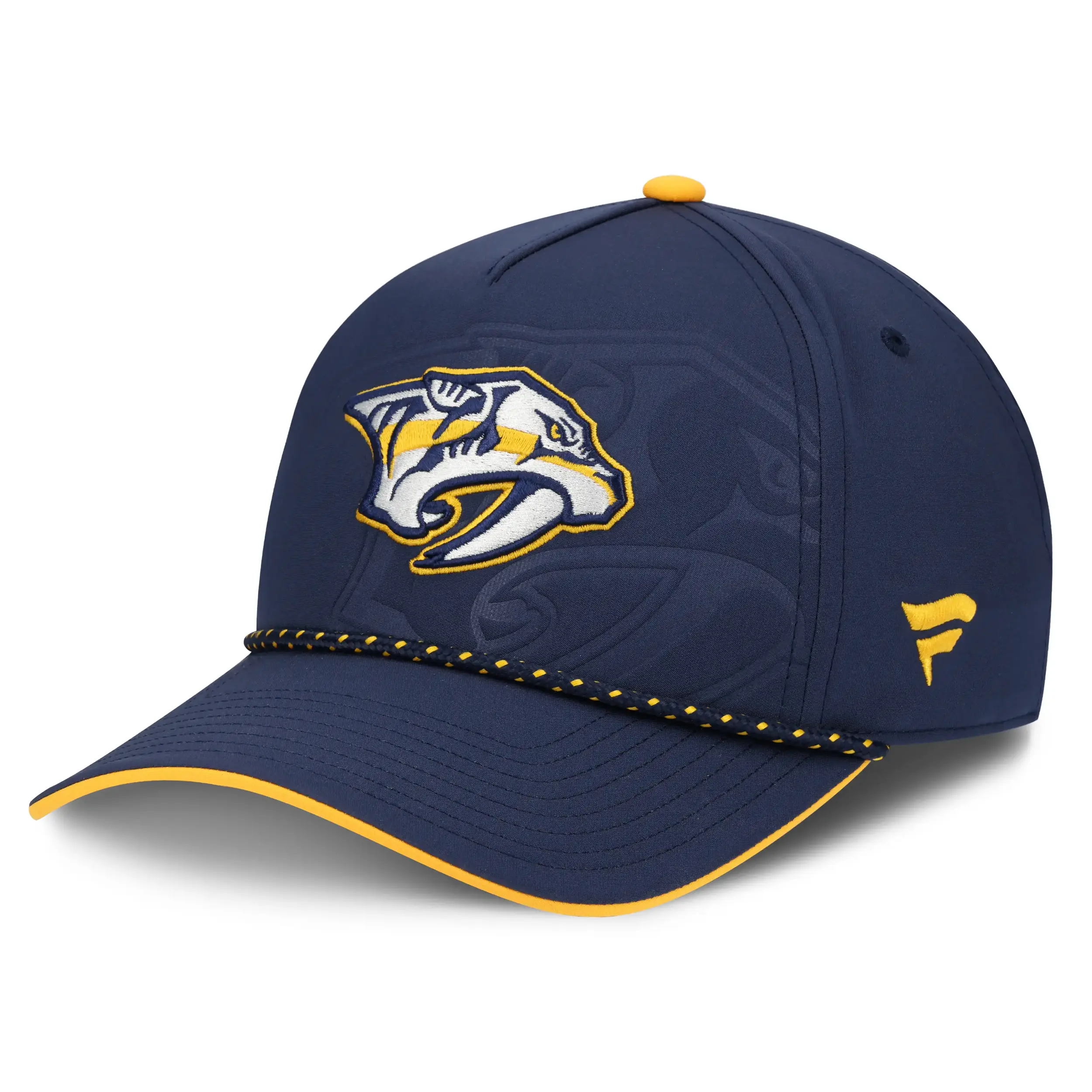 Nashville Predators NHL Fanatics Draft 2026 Snapback Navy / Gelb
