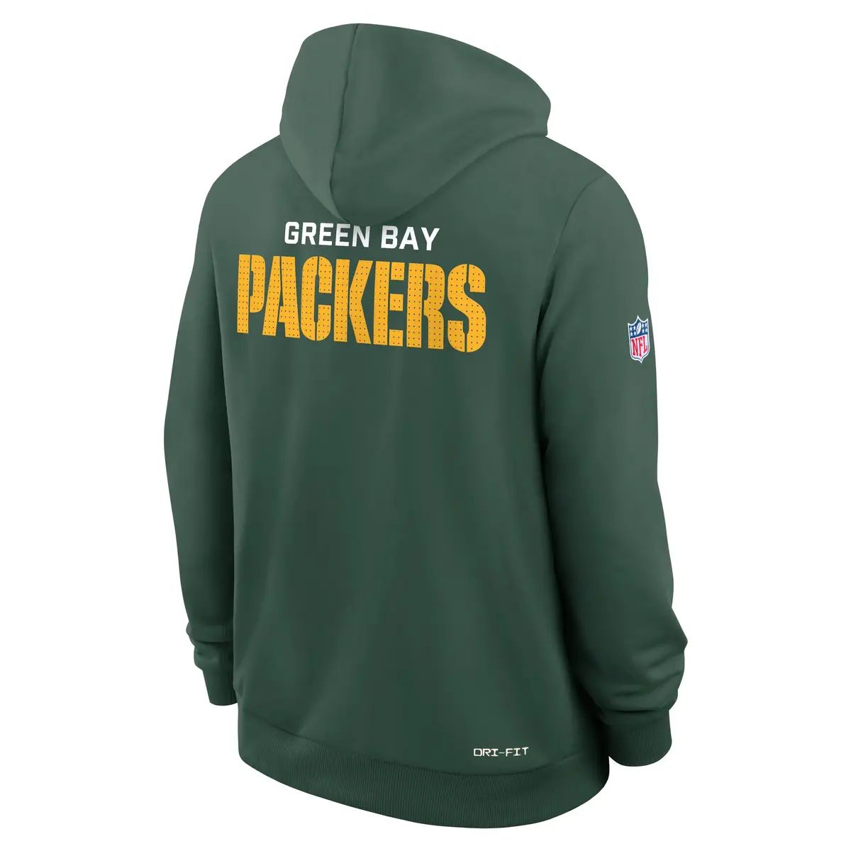 Green Bay Packers NFL Nike Sideline 2025 Standard Issue Hoodie