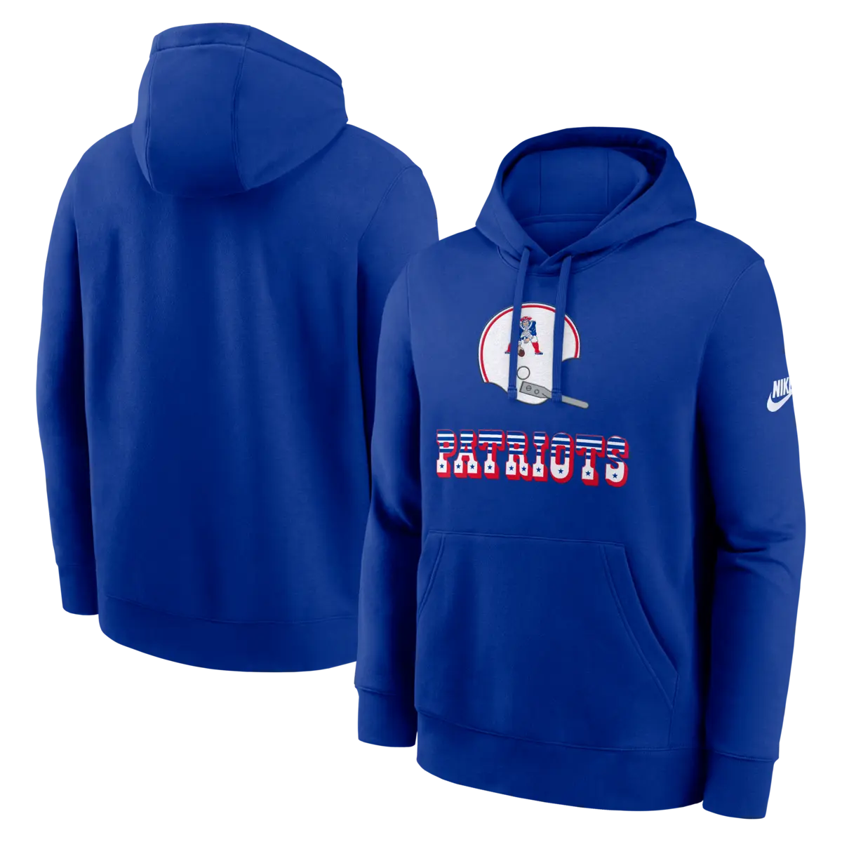New England Patriots NFL Nike Rewind Club Hoodie