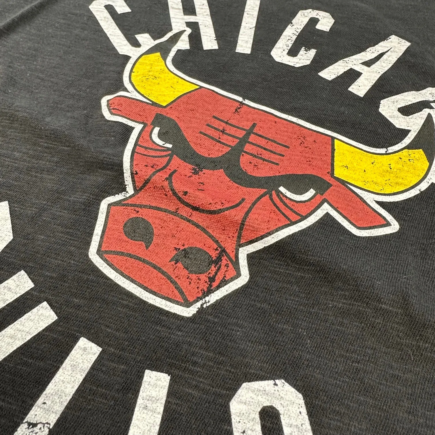 Chicago Bulls NBA Mitchell & Ness Legendary Slub 1.0 T-Shirt Schwarz Chicago Bulls NBA Mitchell & Ness Legendary Slub 1.0 T-Shirt Schwarz