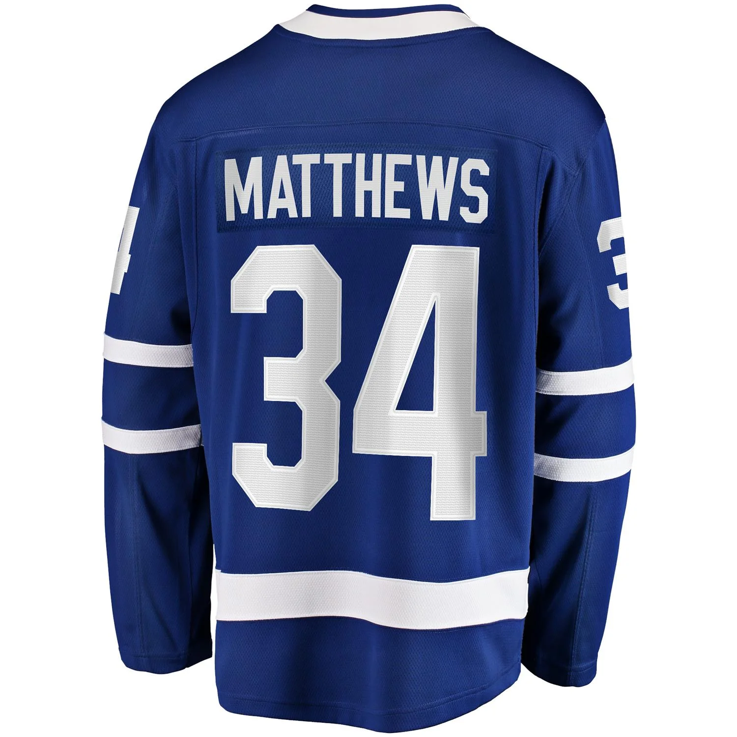 Auston Matthews #34 Toronto Maple Leafs NHL Eishockey Fanatics Breakaway Trikot Home Blau