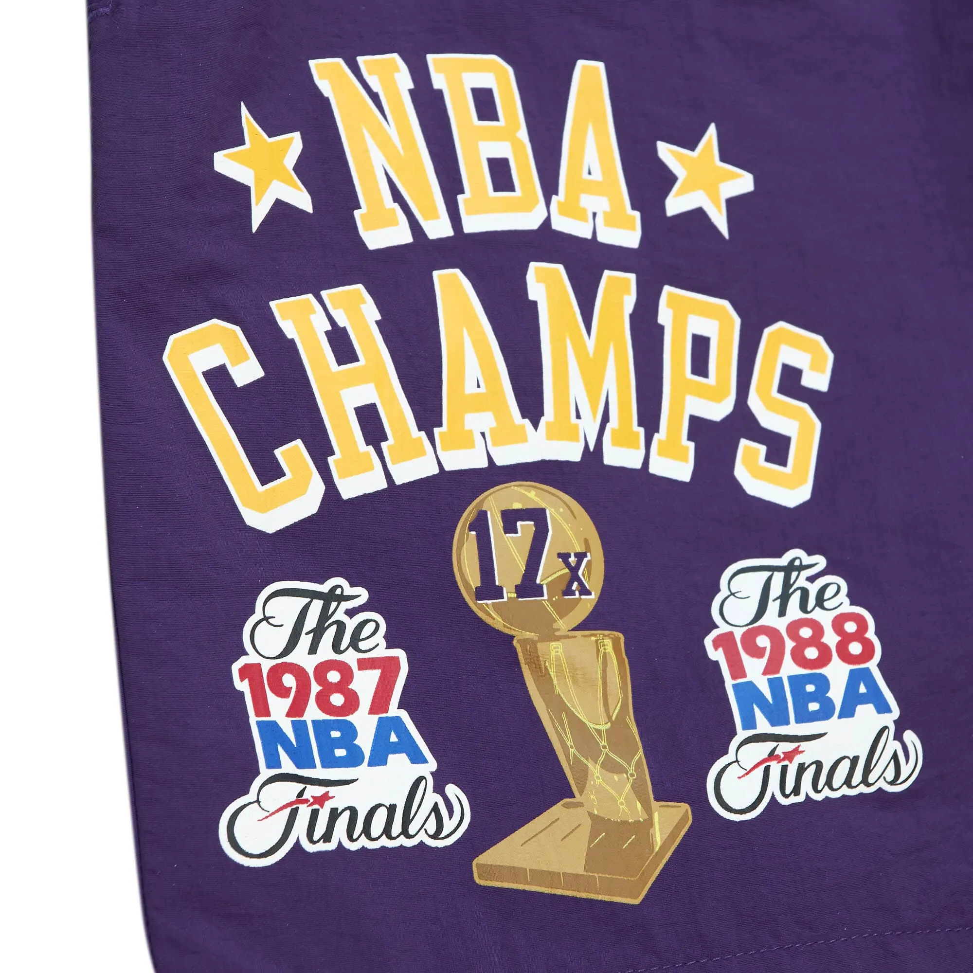 Los Angeles Lakers NBA Mitchell & Ness Team Heritage Woven Shorts Lila Los Angeles Lakers NBA Mitchell & Ness Team Heritage Woven Shorts Lila