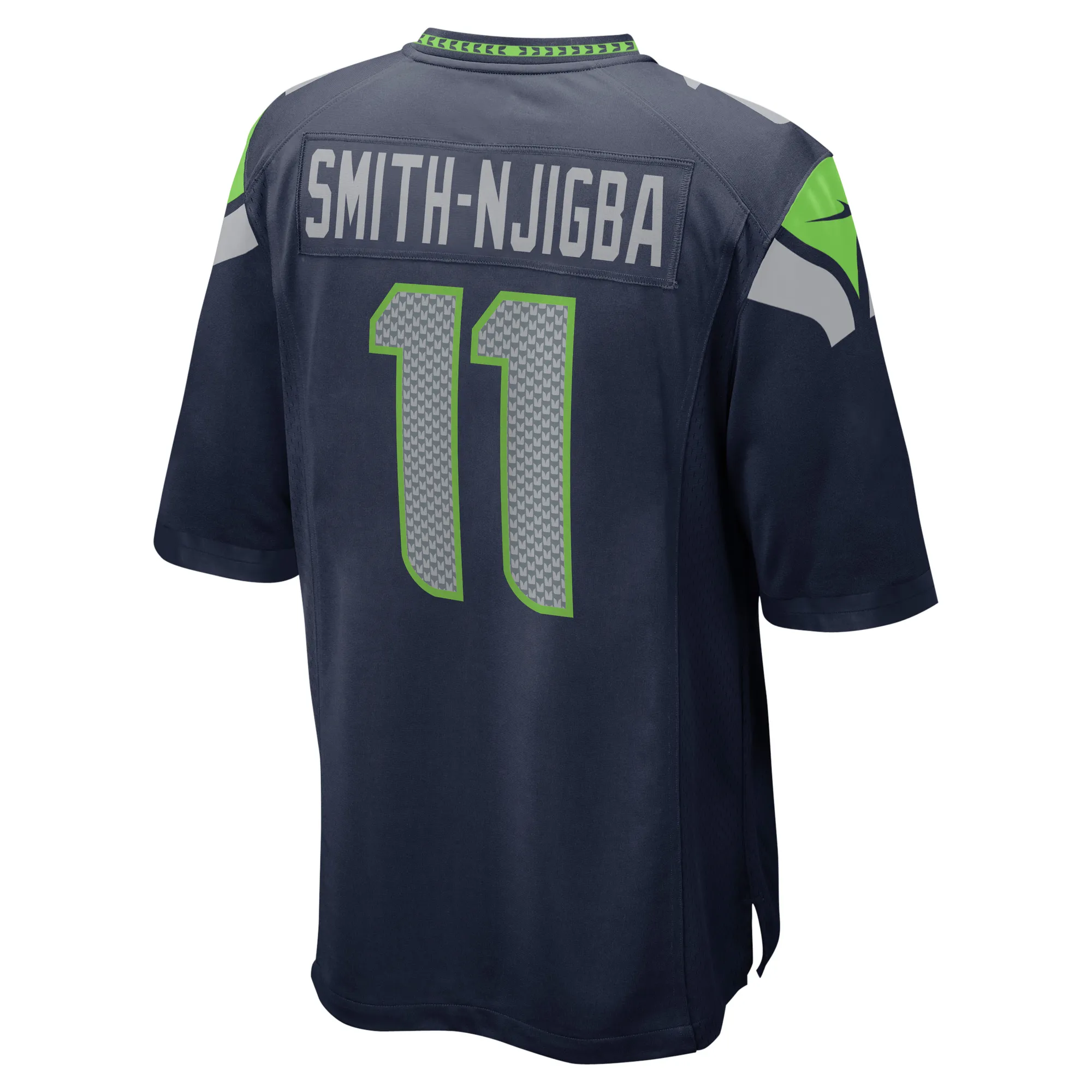 Jaxon Smith-Njigba #11 Seattle Seahawks NFL Football Nike Home Game Trikot Navy