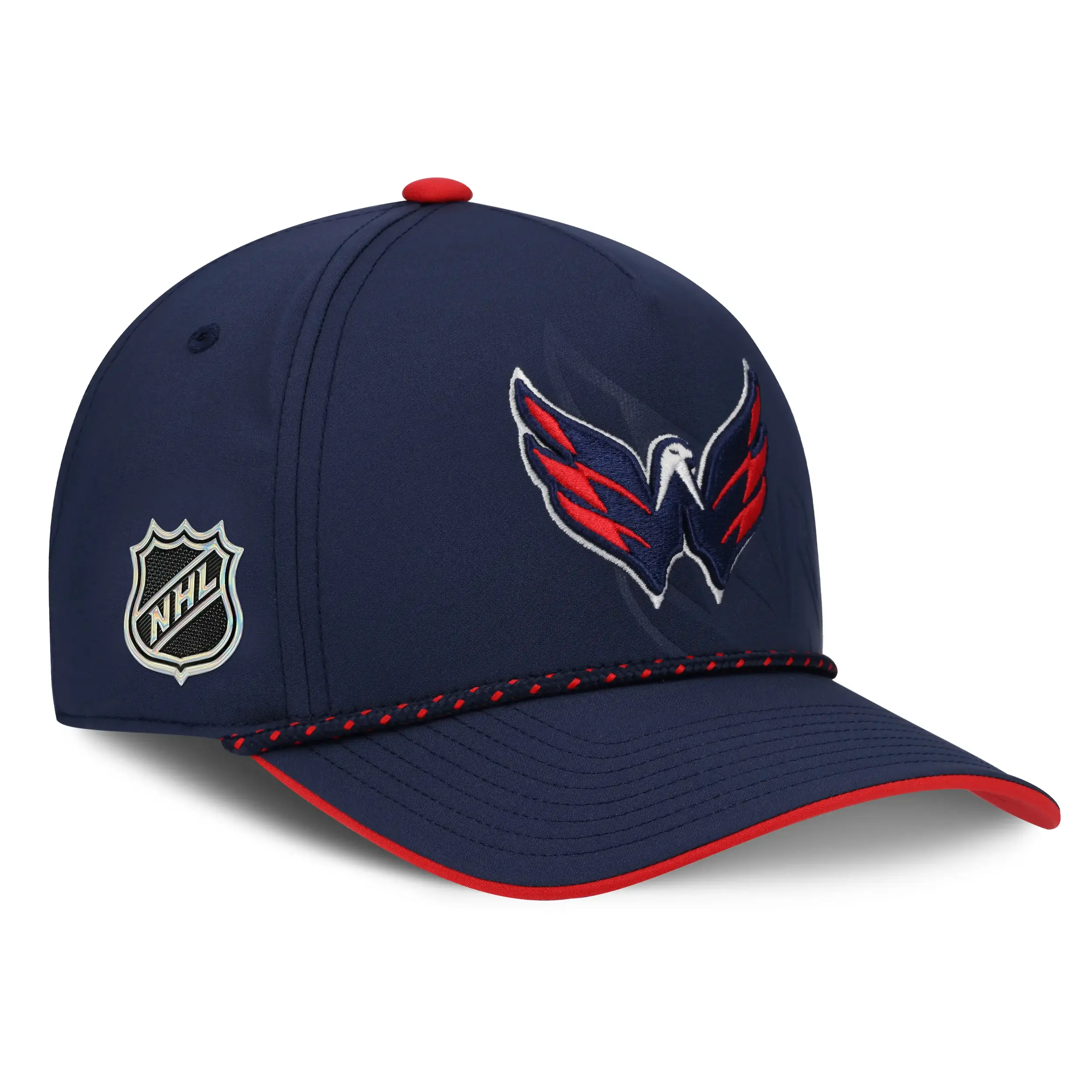 Washington Capitals NHL Fanatics Draft 2026 Snapback Navy / Rot