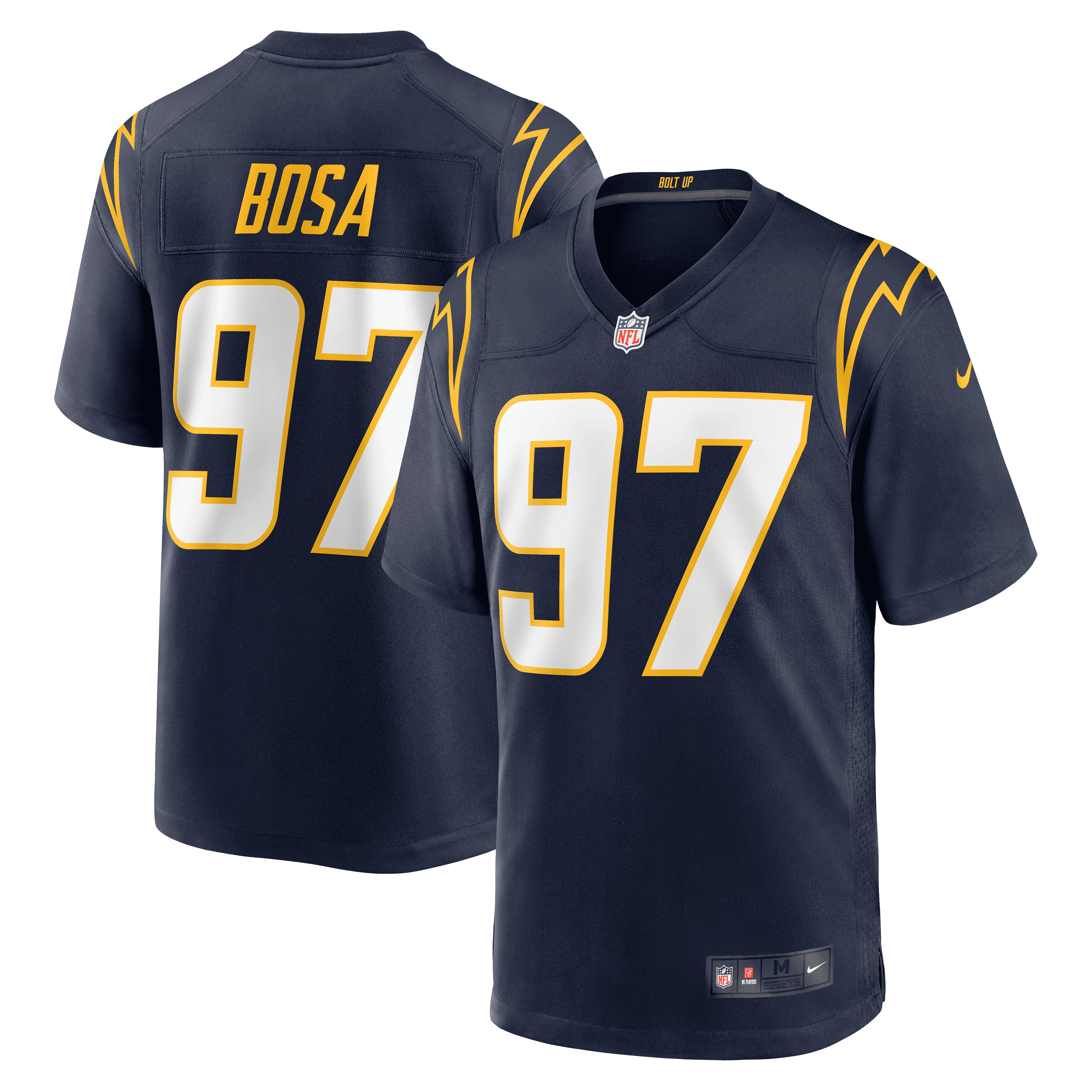 Joey Bosa #97 Los Angeles Chargers NFL Football Nike Game Trikot Alternate Navy