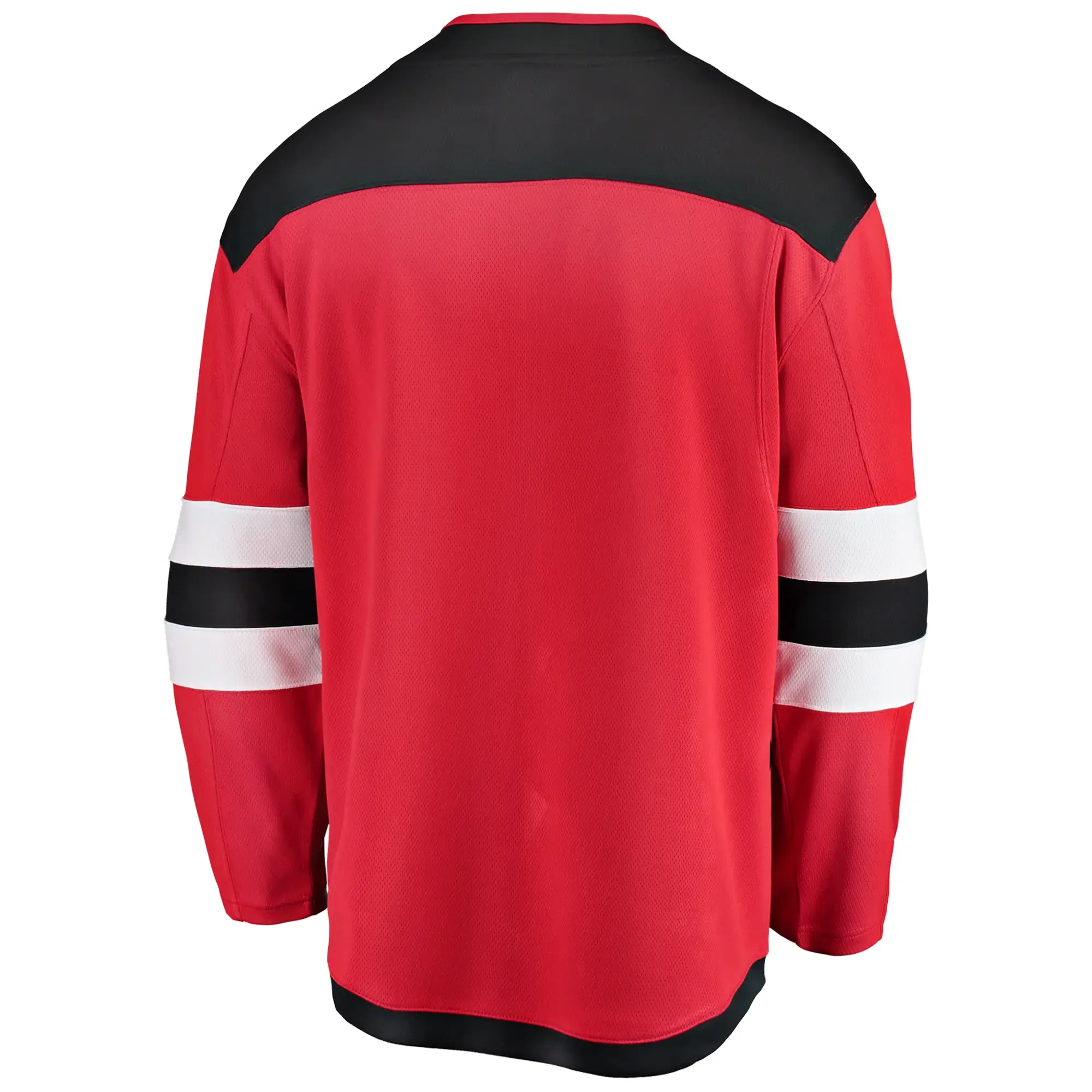 New Jersey Devils NHL Eishockey Fanatics Breakaway Trikot Home Rot