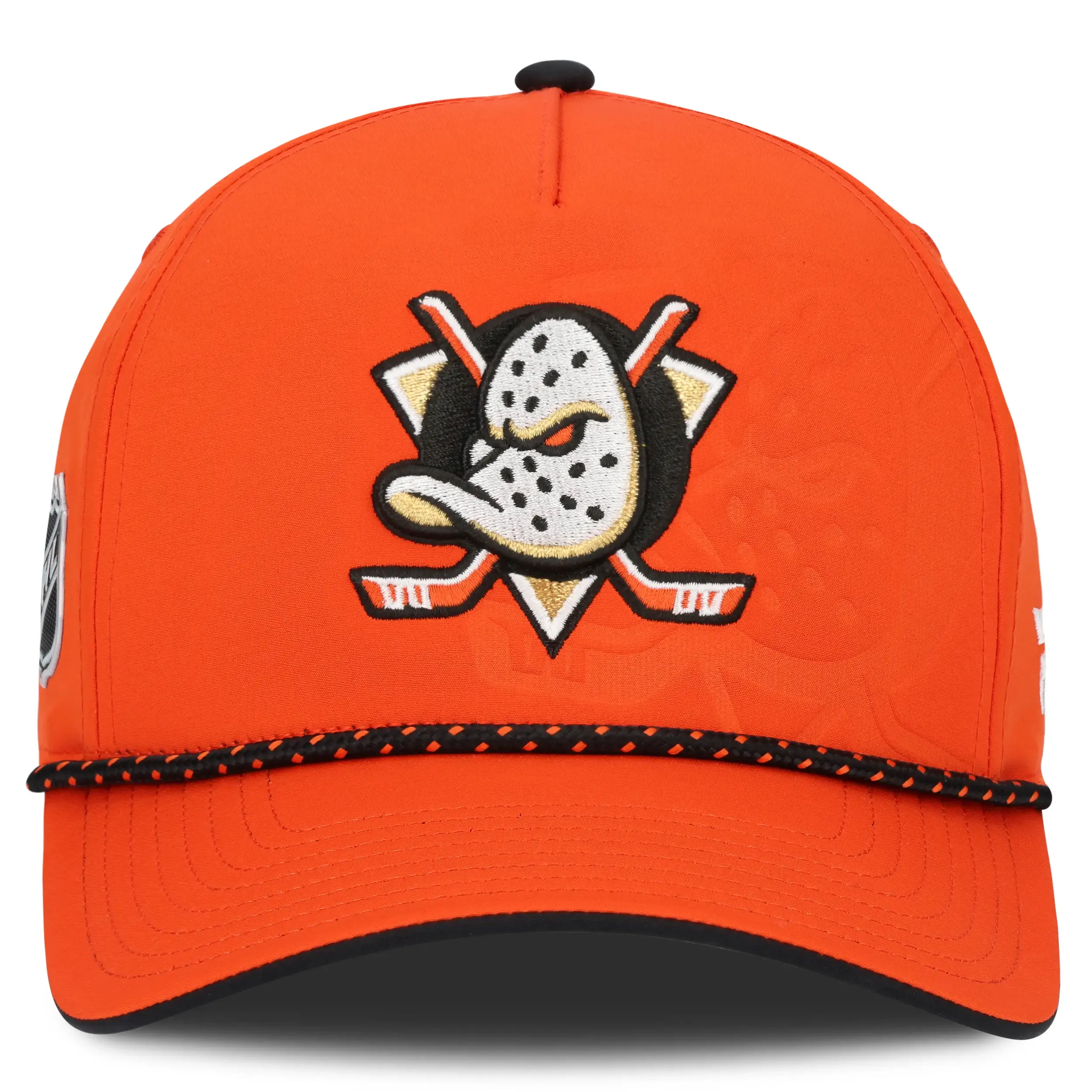 Anaheim Ducks NHL Fanatics Draft 2026 Snapback Orange / Schwarz