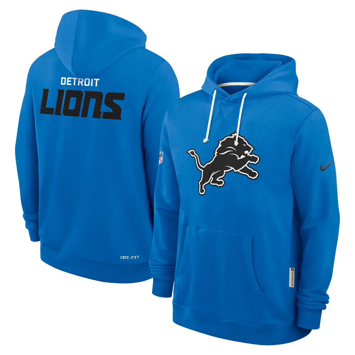 Detroit Lions NFL Nike Sideline 2025 Standard Issue Hoodie