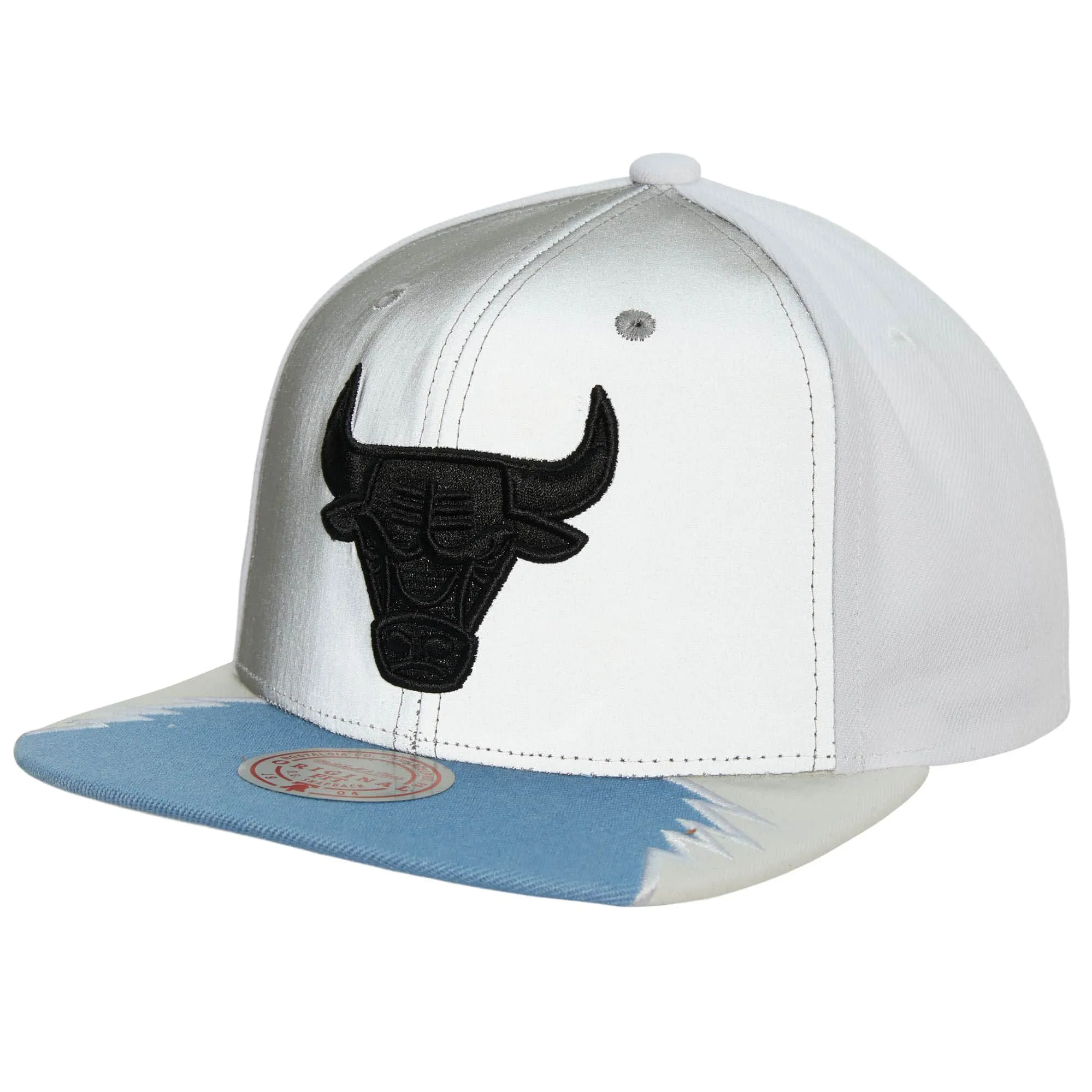 Chicago Bulls NBA Mitchell & Ness Day 5 Snapback Weiß / Blau Chicago Bulls NBA Mitchell & Ness Day 5 Snapback Weiß / Blau