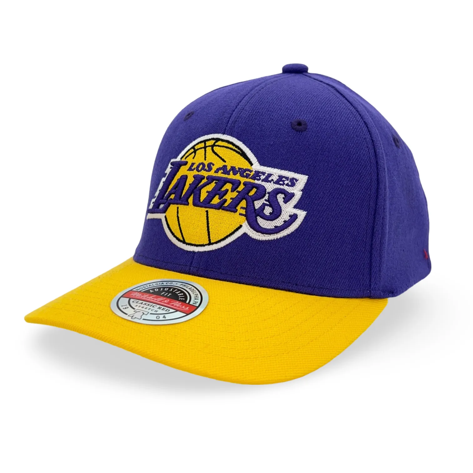 Los Angeles Lakers NBA Mitchell & Ness Team 2 Tone 2.0 Stretch Snapback Los Angeles Lakers NBA Mitchell & Ness Team 2 Tone 2.0 Stretch Snapback
