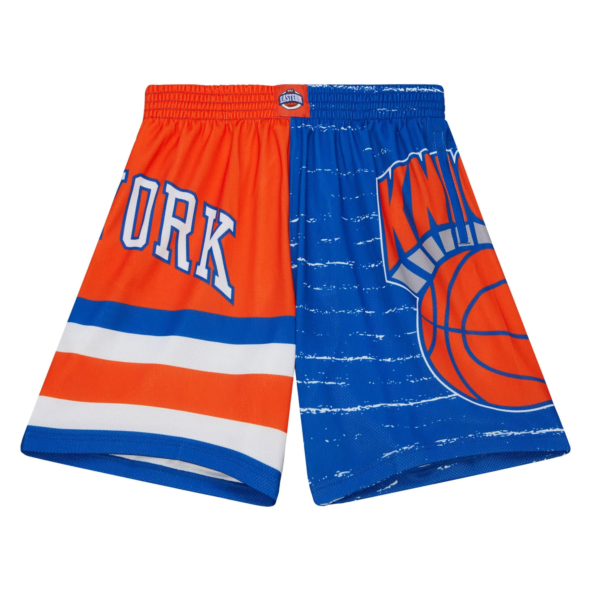 New York Knicks NBA Mitchell & Ness Jumbotron 3.0 Shorts