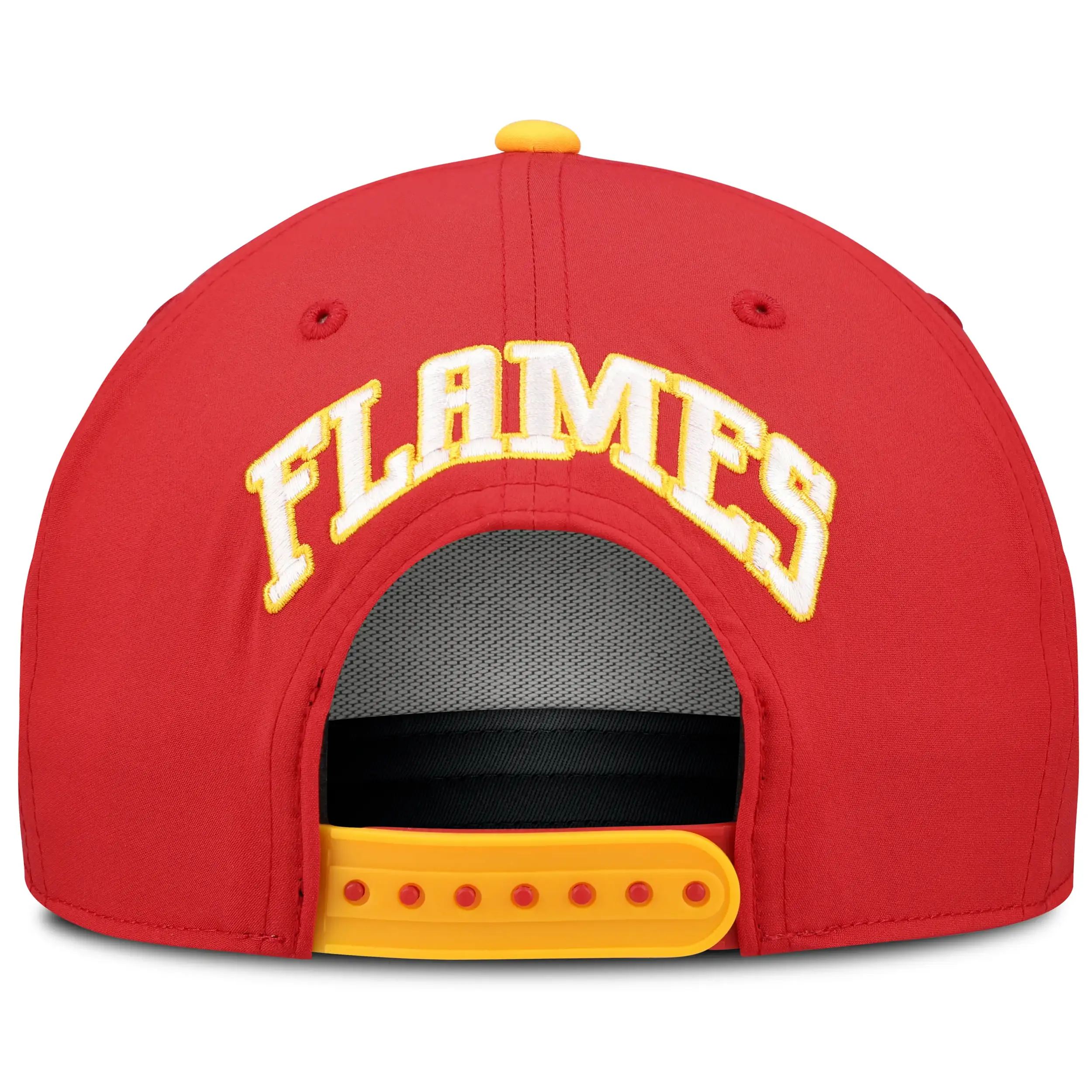 Calgary Flames NHL Fanatics Draft 2026 Snapback Rot / Gelbgold