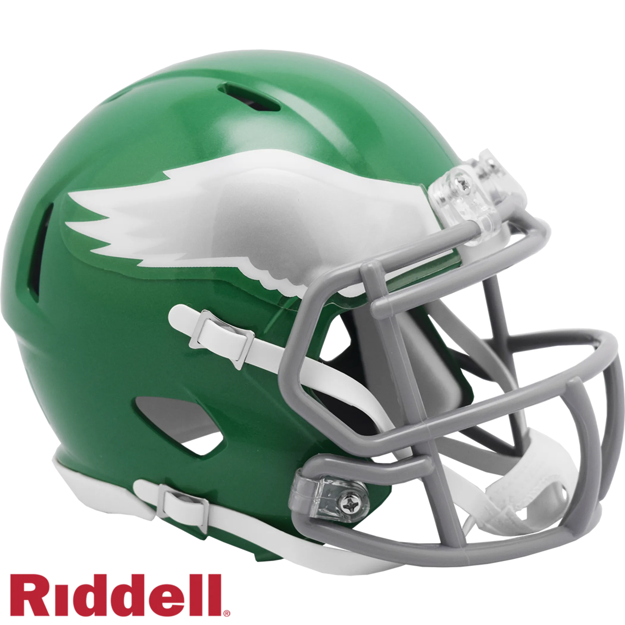 Philadelphia Eagles NFL Riddell On Field Alternate Speed Mini Helm Grün
