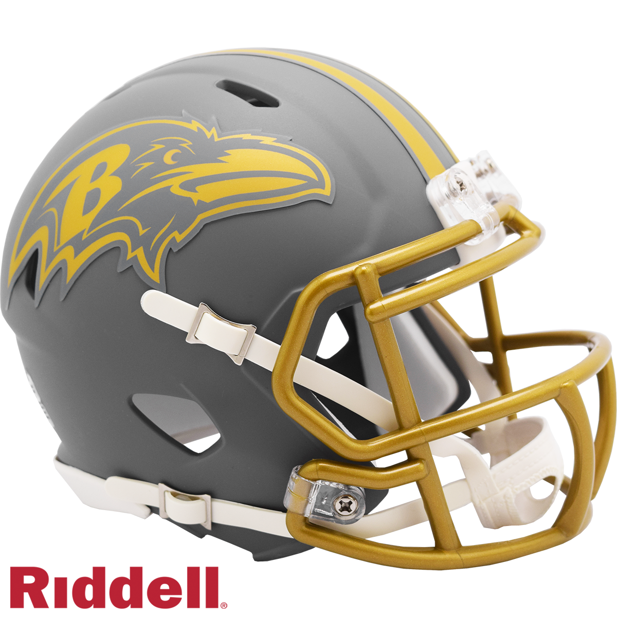 Baltimore Ravens NFL Riddell Slate Speed Mini Helm