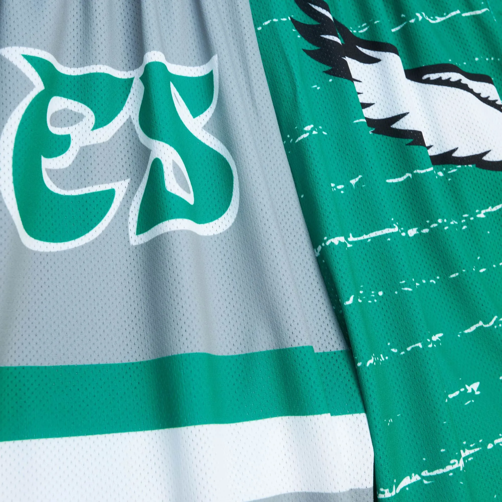 Philadelphia Eagles NFL Mitchell & Ness Jumbotron 3.0 Shorts