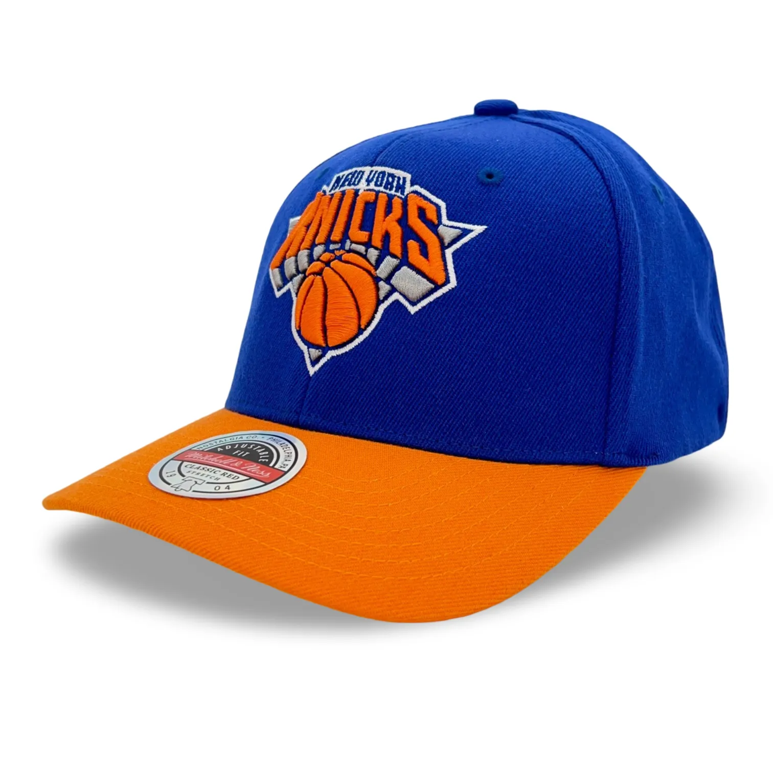 New York Knicks NBA Mitchell & Ness Team 2 Tone 2.0 Stretch Snapback