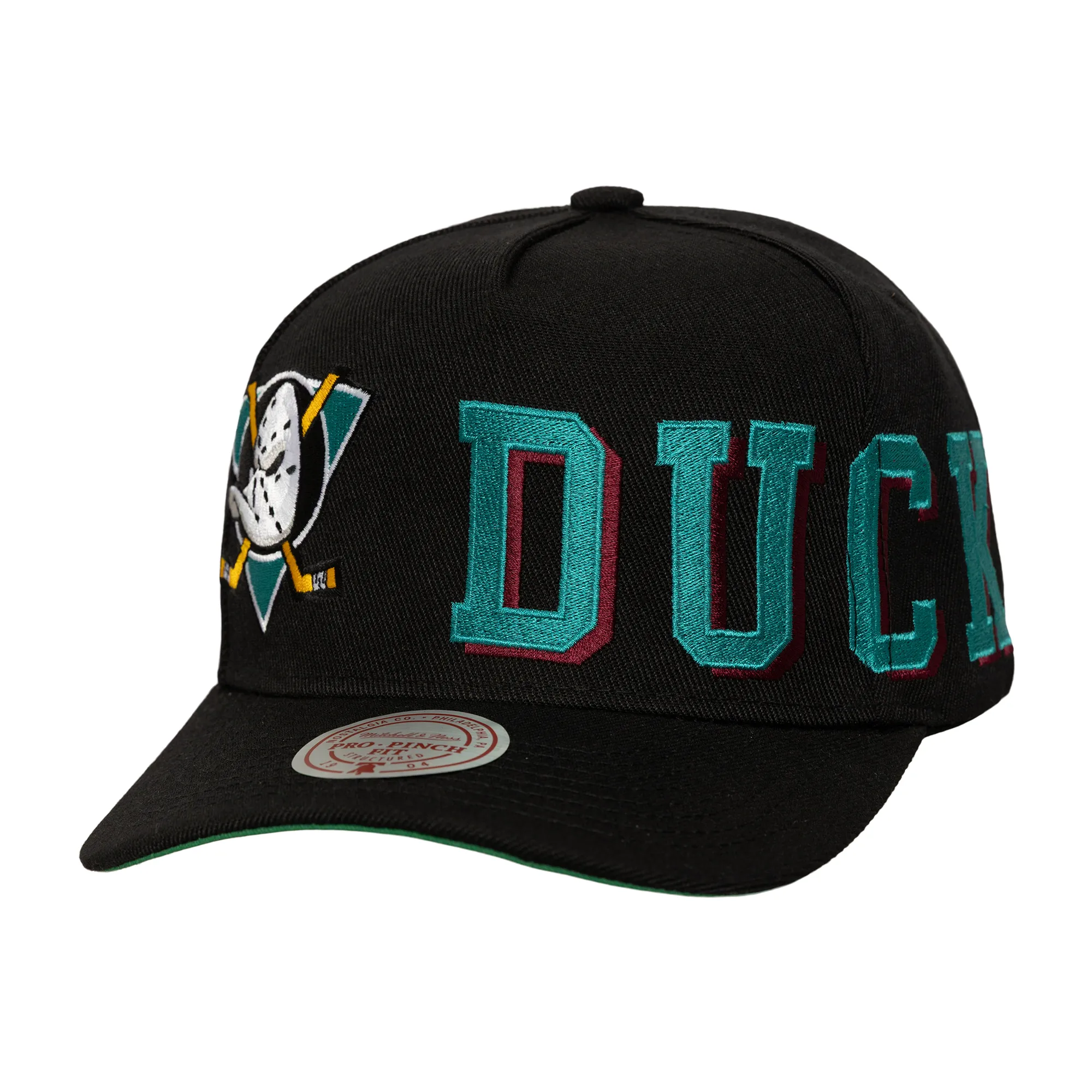 Anaheim Ducks NHL Mitchell & Ness Busted Pro Snapback
