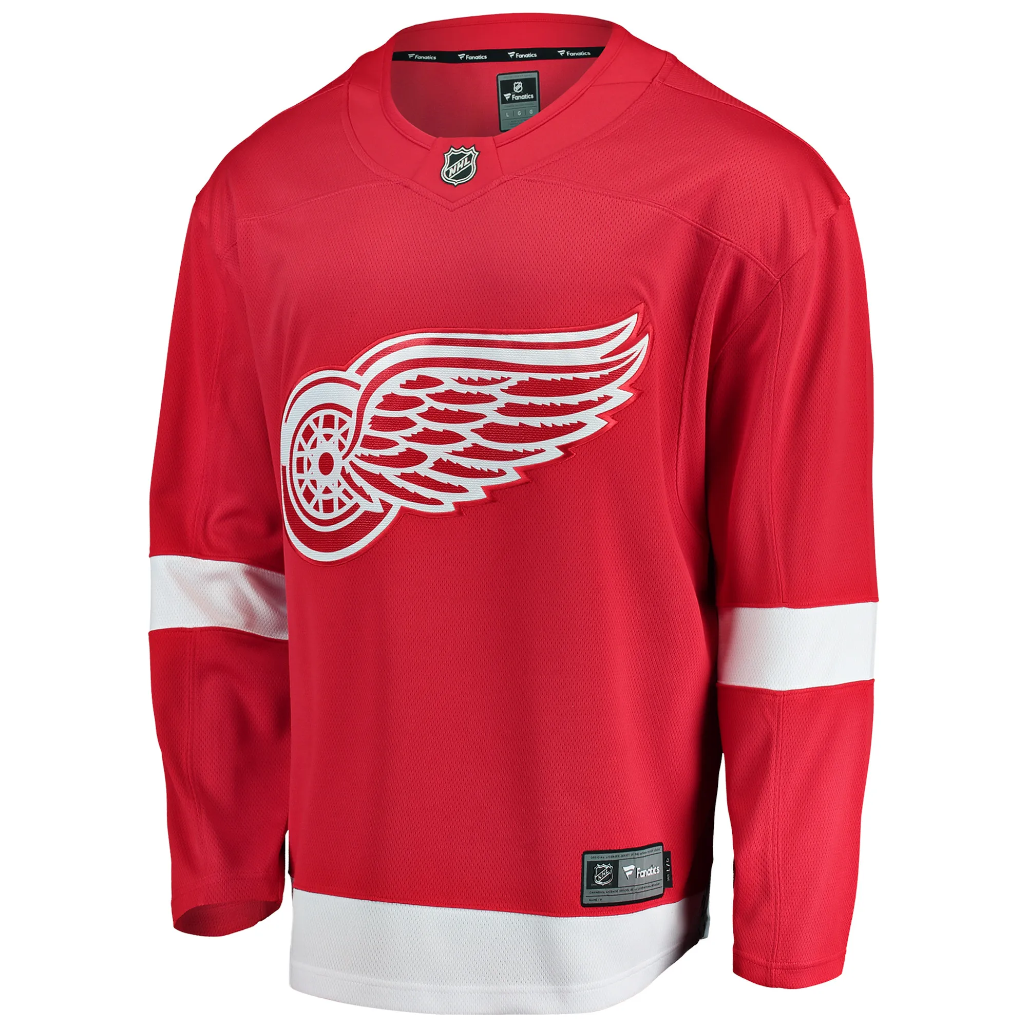 Detroit Red Wings NHL Eishockey Fanatics Breakaway Trikot Home Rot