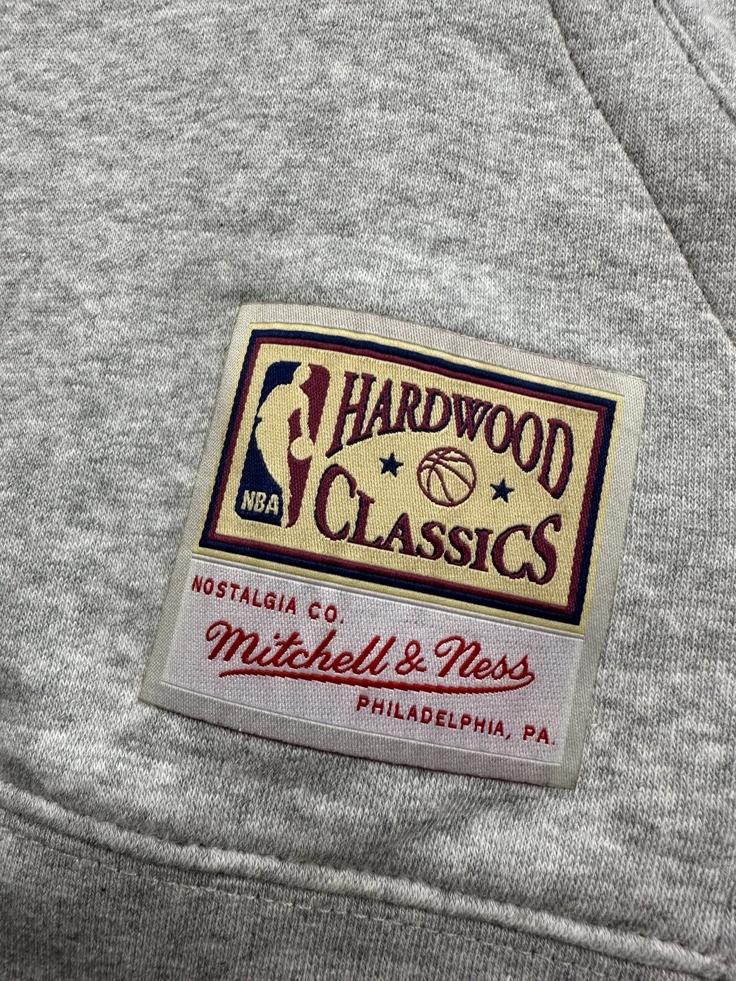 Los Angeles Lakers NBA Mitchell & Ness Team Logo Hoodie Grau Los Angeles Lakers NBA Mitchell & Ness Team Logo Hoodie Grau