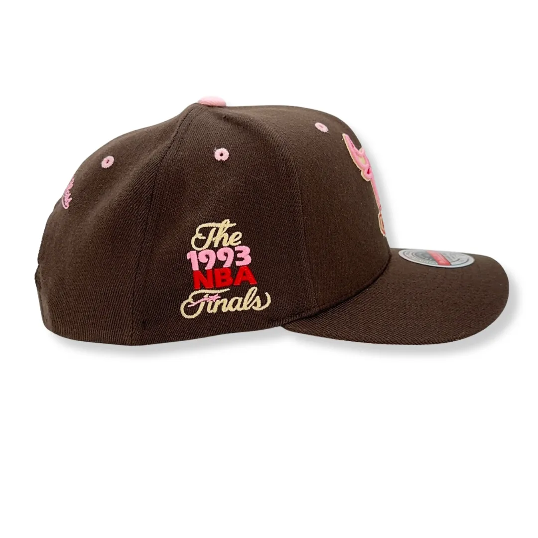 Chicago Bulls NBA Mitchell & Ness Brown Sugar Bacon Classic Red Snapback Chicago Bulls NBA Mitchell & Ness Brown Sugar Bacon Classic Red Snapback