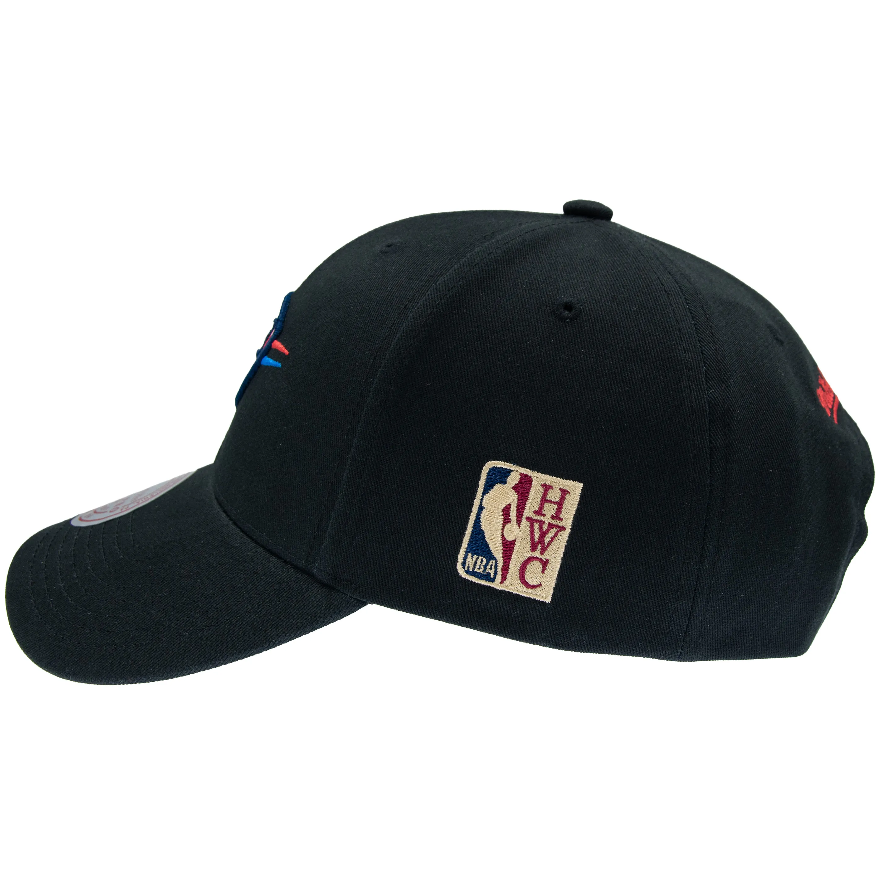Oklahoma City Thunder NBA Mitchell & Ness Team Logo Low Pro Snapback Schwarz