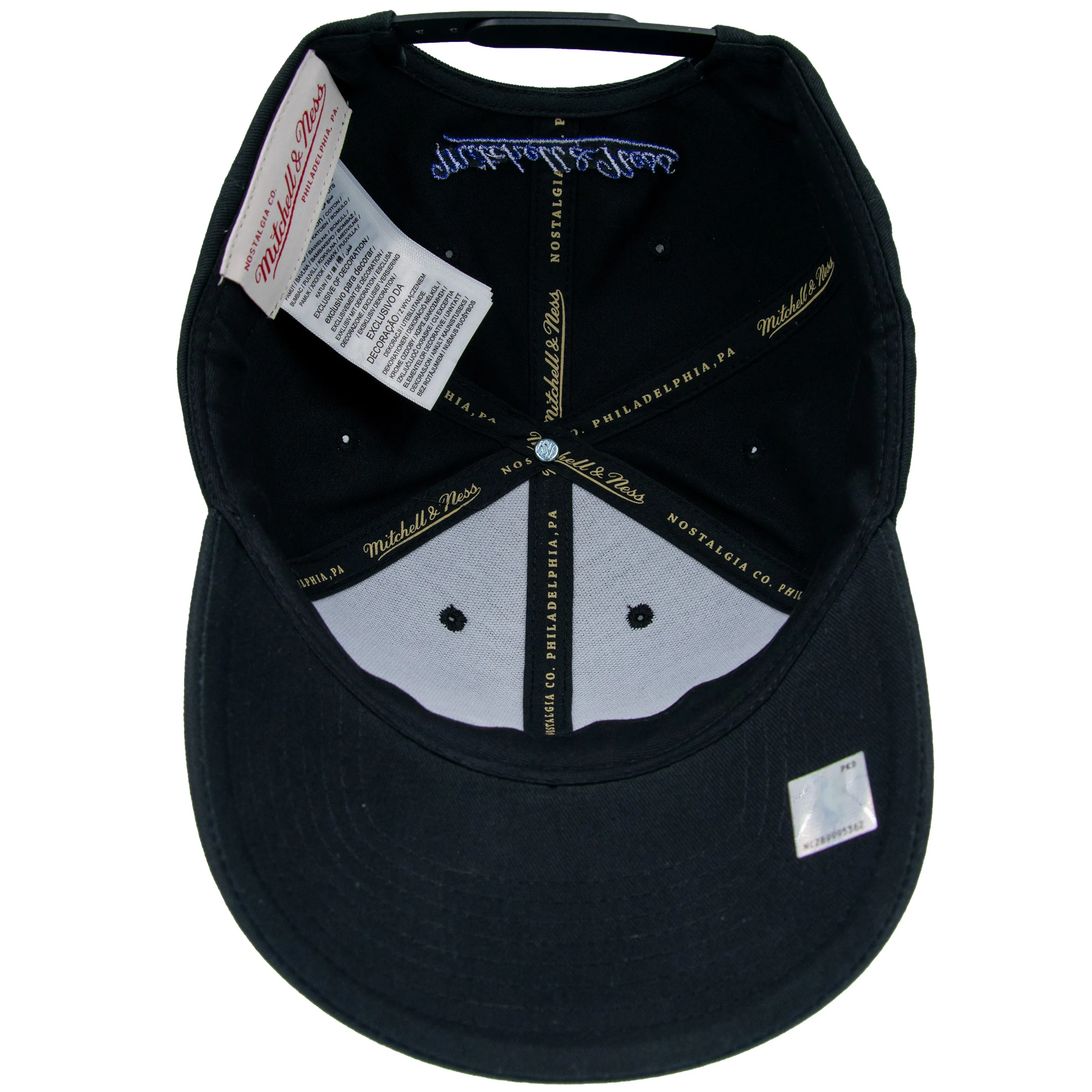 Orlando Magic NBA Mitchell & Ness Team Logo Low Pro Snapback Schwarz