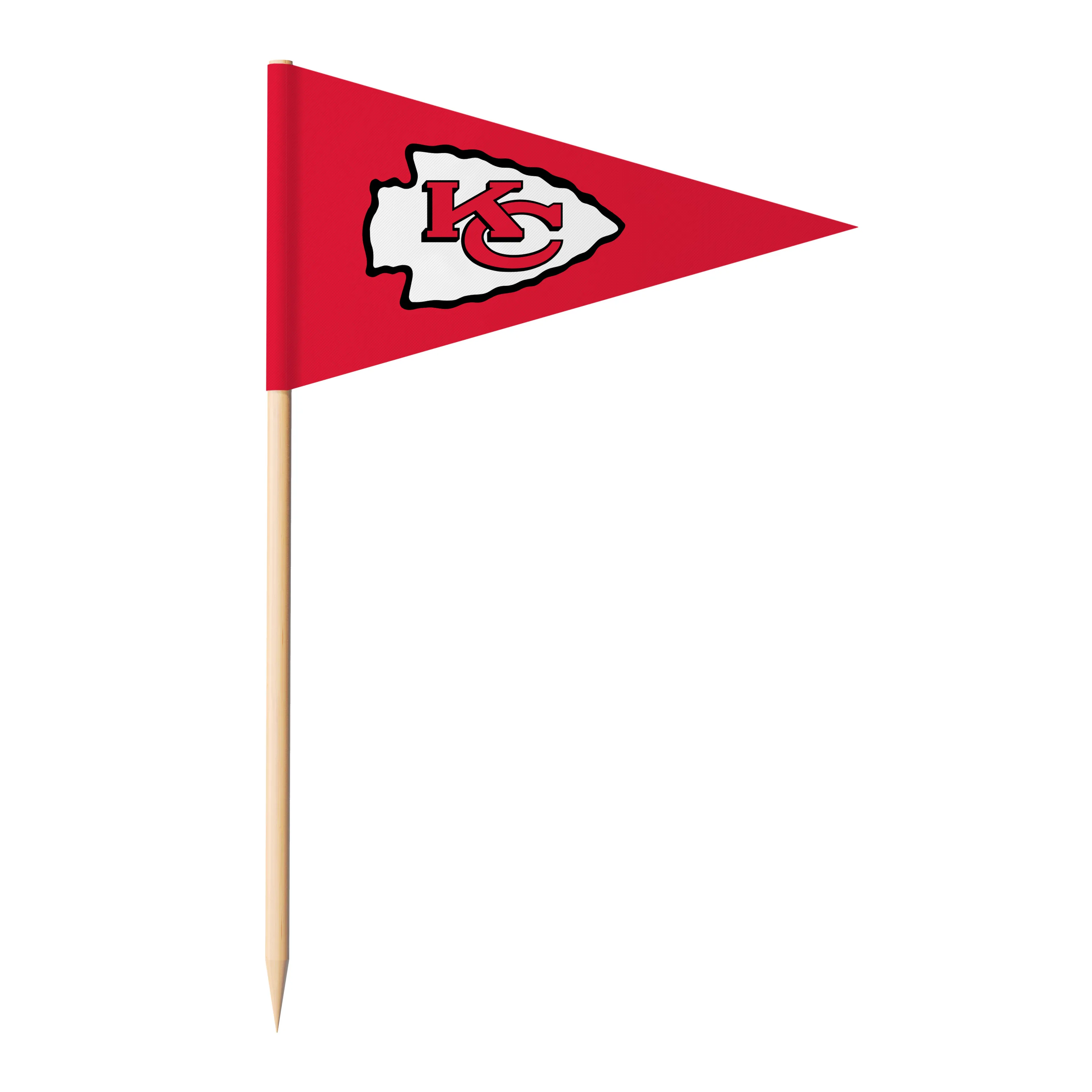 Kansas City Chiefs NFL Toothpick Flags (36 Stk.)