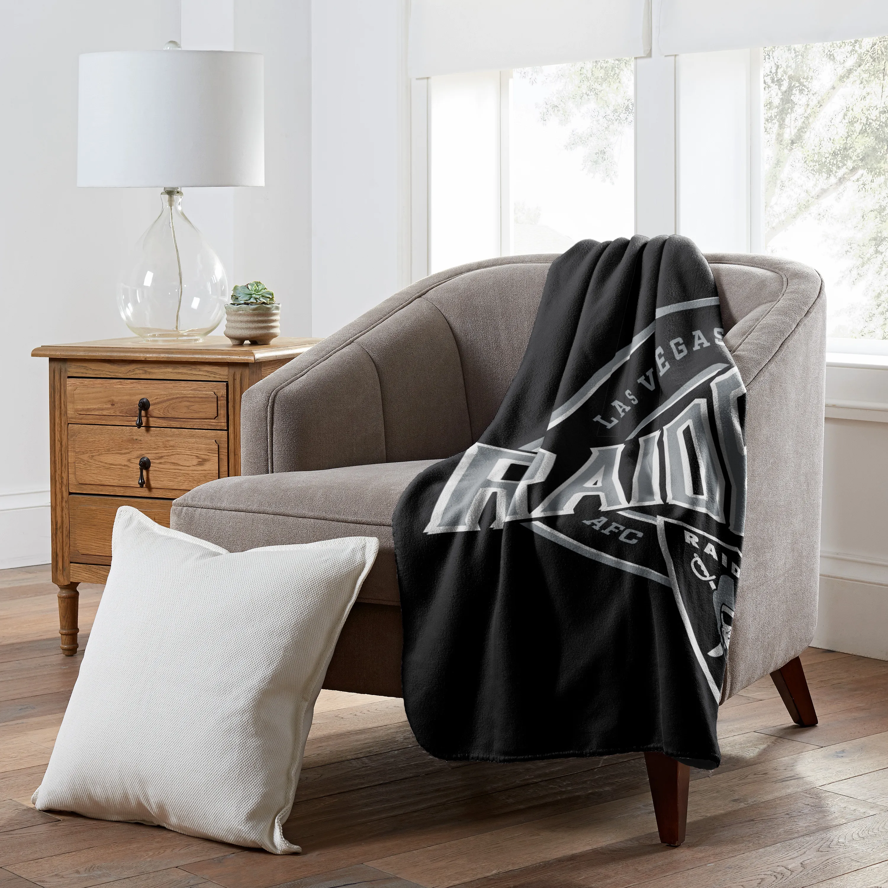 Las Vegas Raiders NFL Campaign Fleece Decke