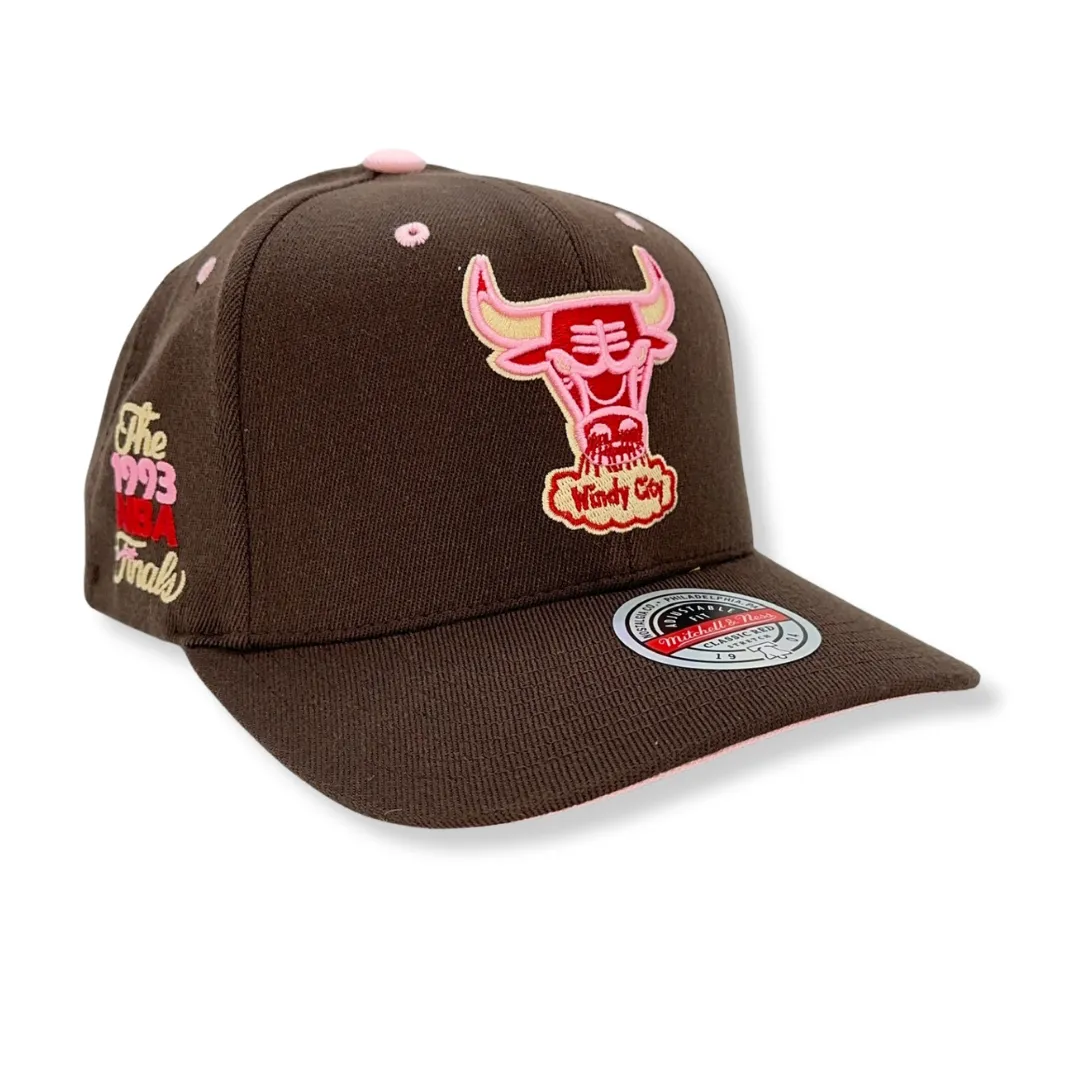 Chicago Bulls NBA Mitchell & Ness Brown Sugar Bacon Classic Red Snapback Chicago Bulls NBA Mitchell & Ness Brown Sugar Bacon Classic Red Snapback