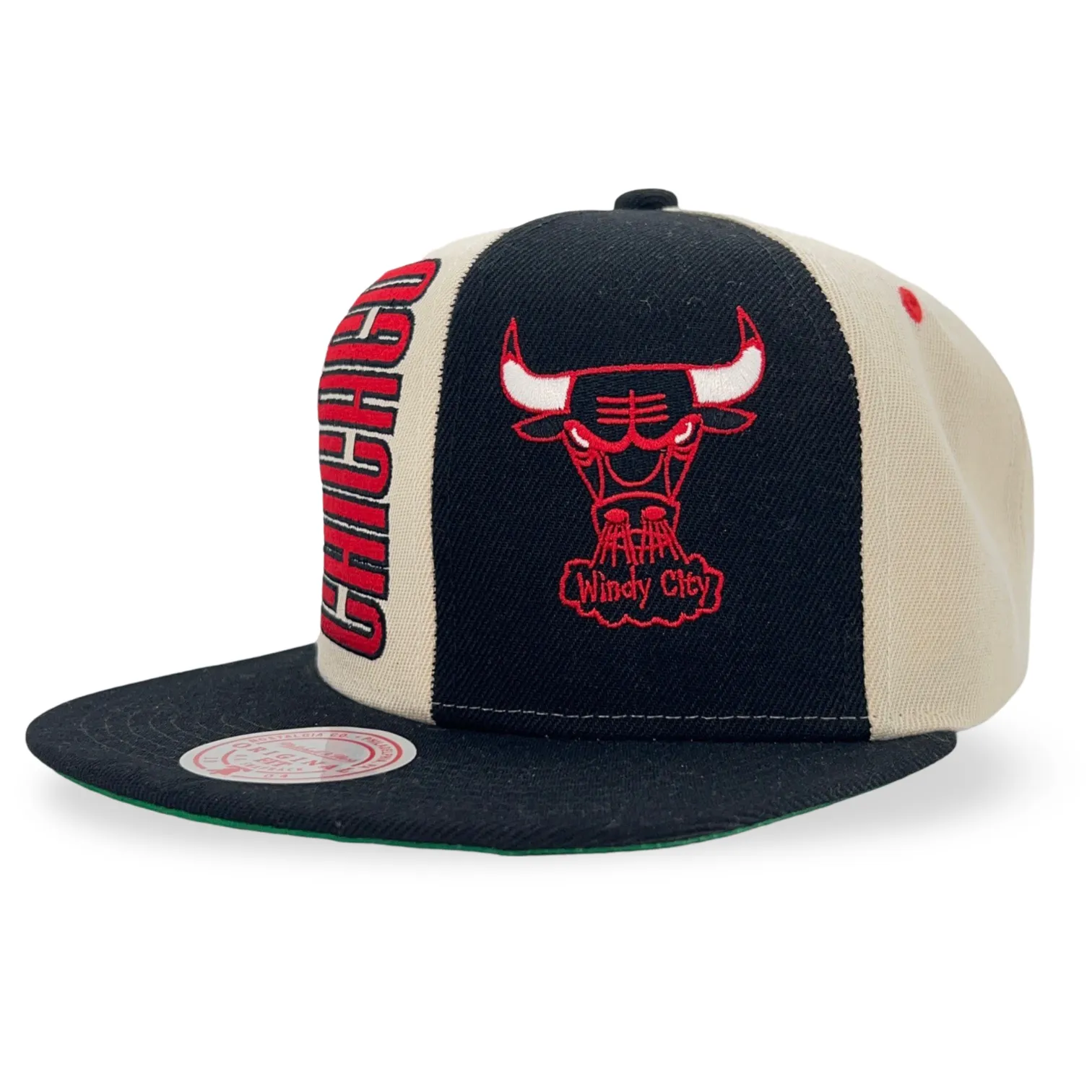Chicago Bulls NBA Mitchell & Ness Pop Panel Snapback HWC Chicago Bulls NBA Mitchell & Ness Pop Panel Snapback HWC