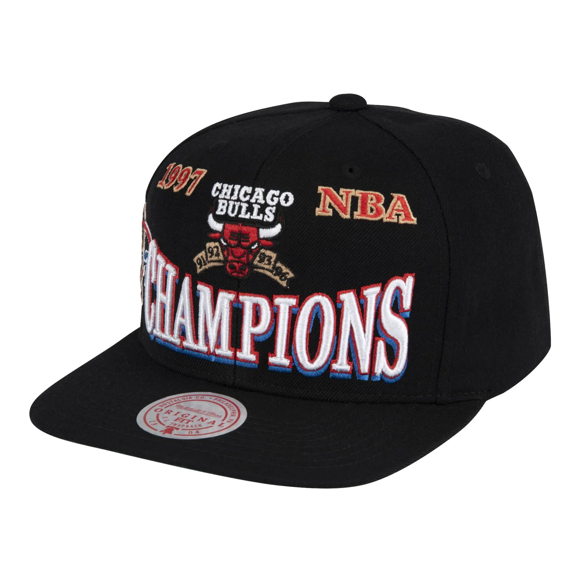 Chicago Bulls NBA Mitchell & Ness 97 Champions Snapback HWC Chicago Bulls NBA Mitchell & Ness 97 Champions Snapback HWC