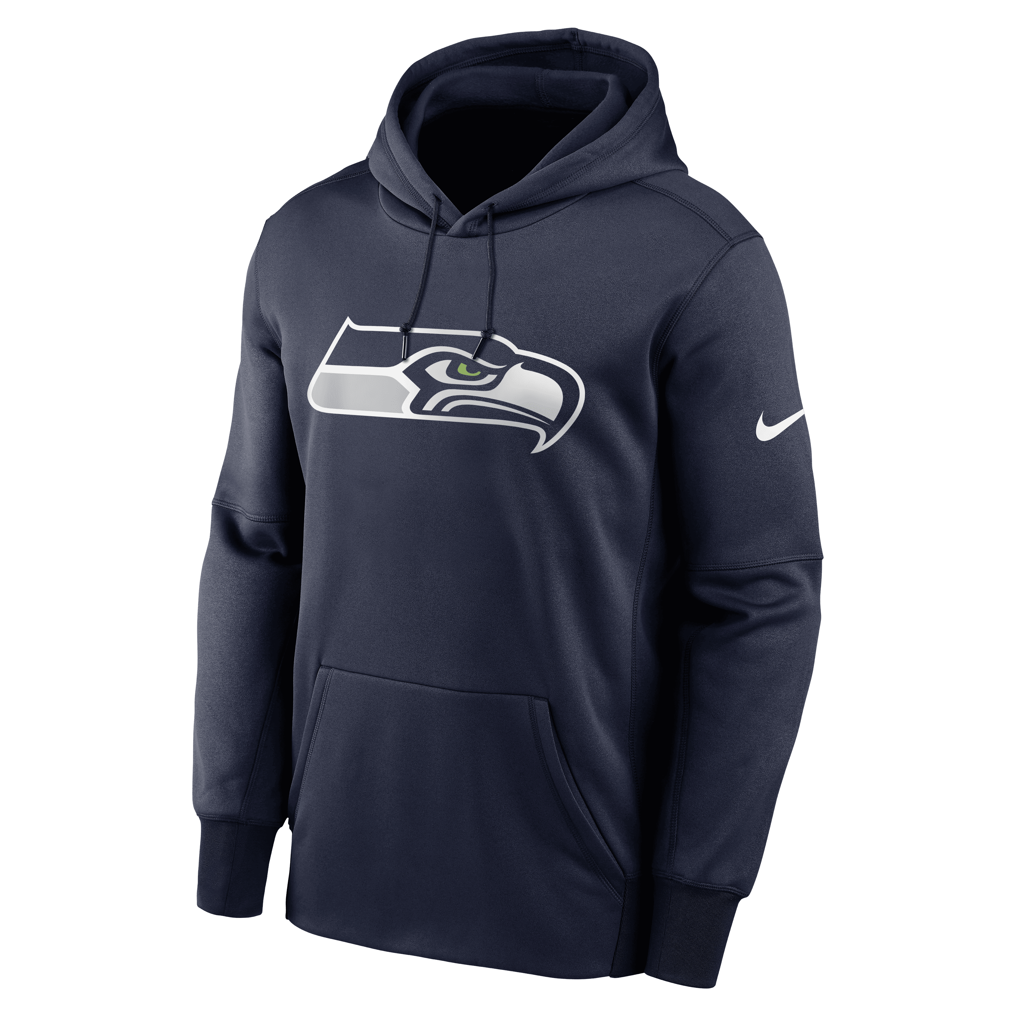 Seattle Seahawks NFL Nike Prime Logo Therma Hoodie Navy