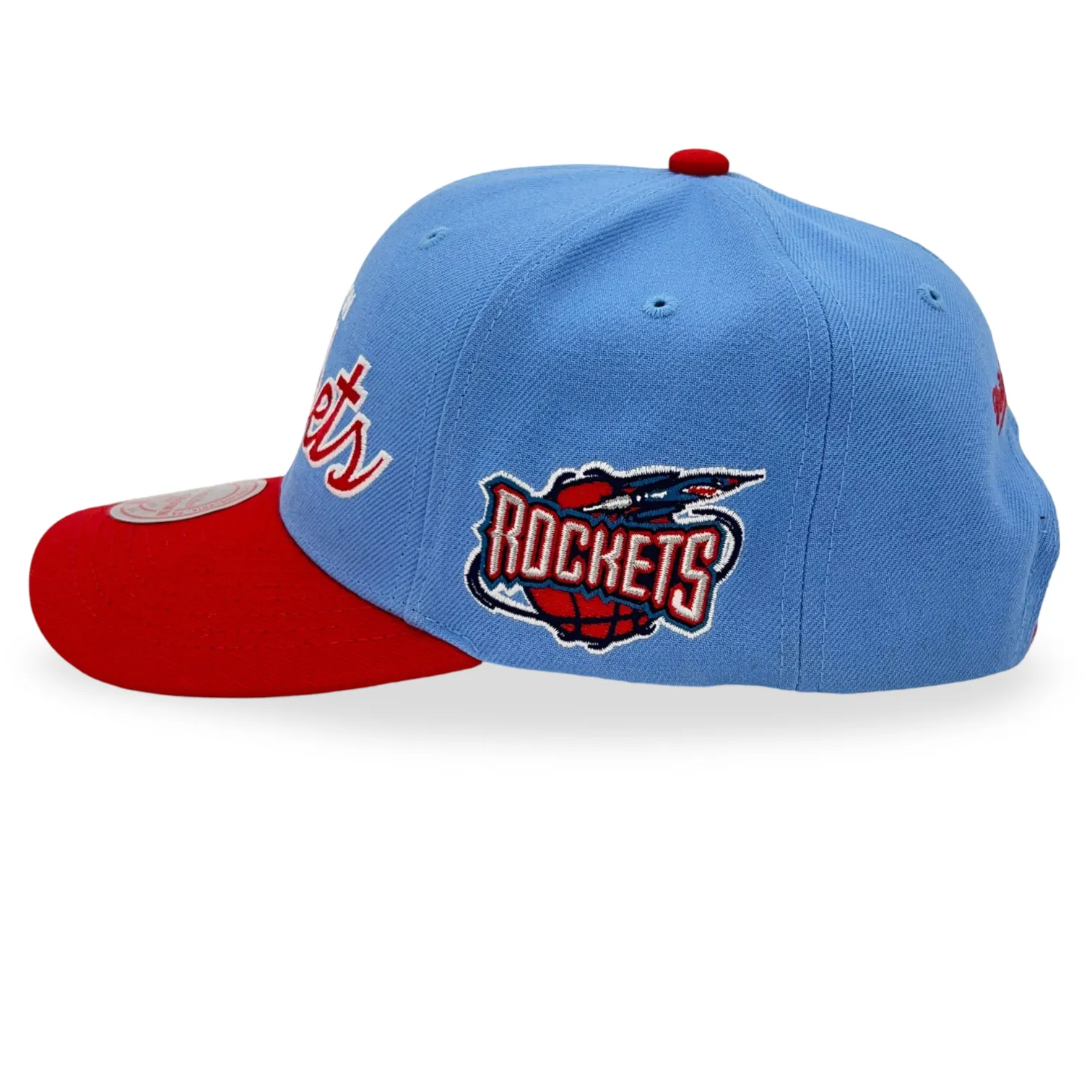 Houston Rockets NBA Mitchell & Ness Team Script 2.0 Pro Snapback HWC