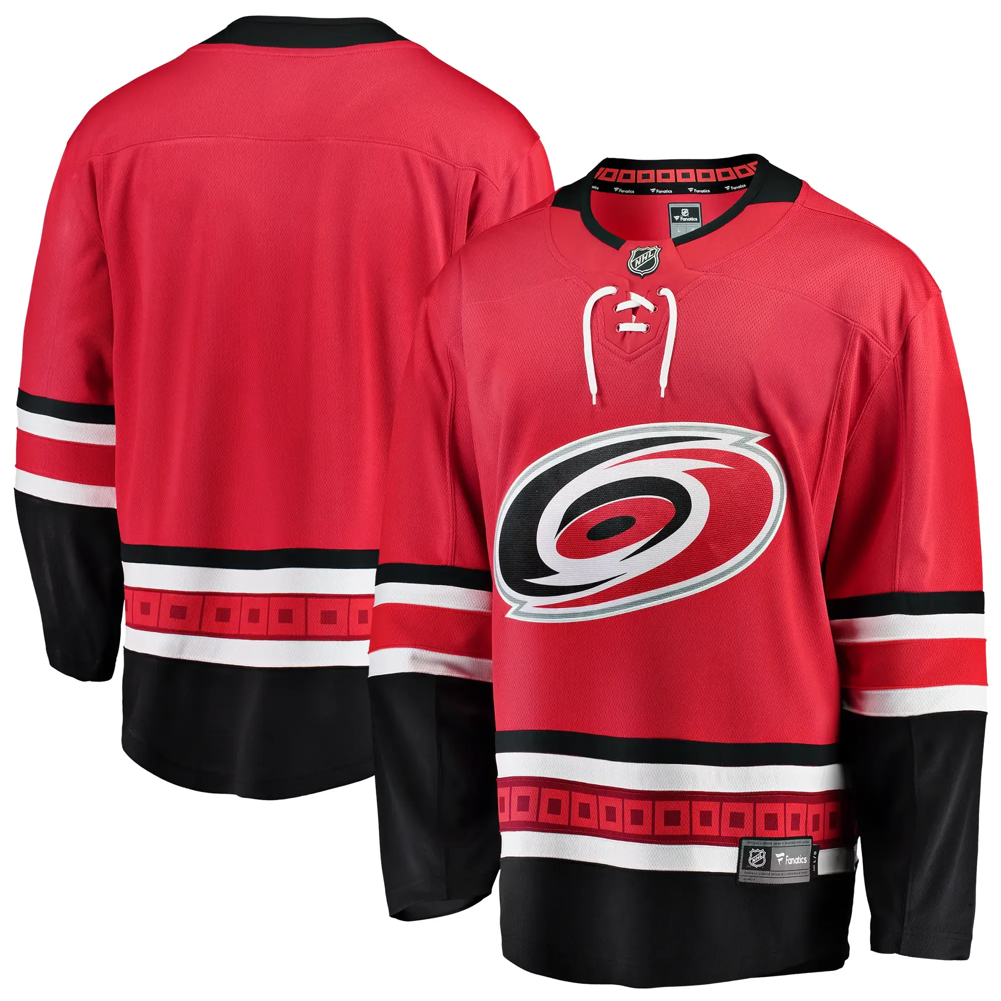 Carolina Hurricanes NHL Eishockey Fanatics Breakaway Trikot Home Rot