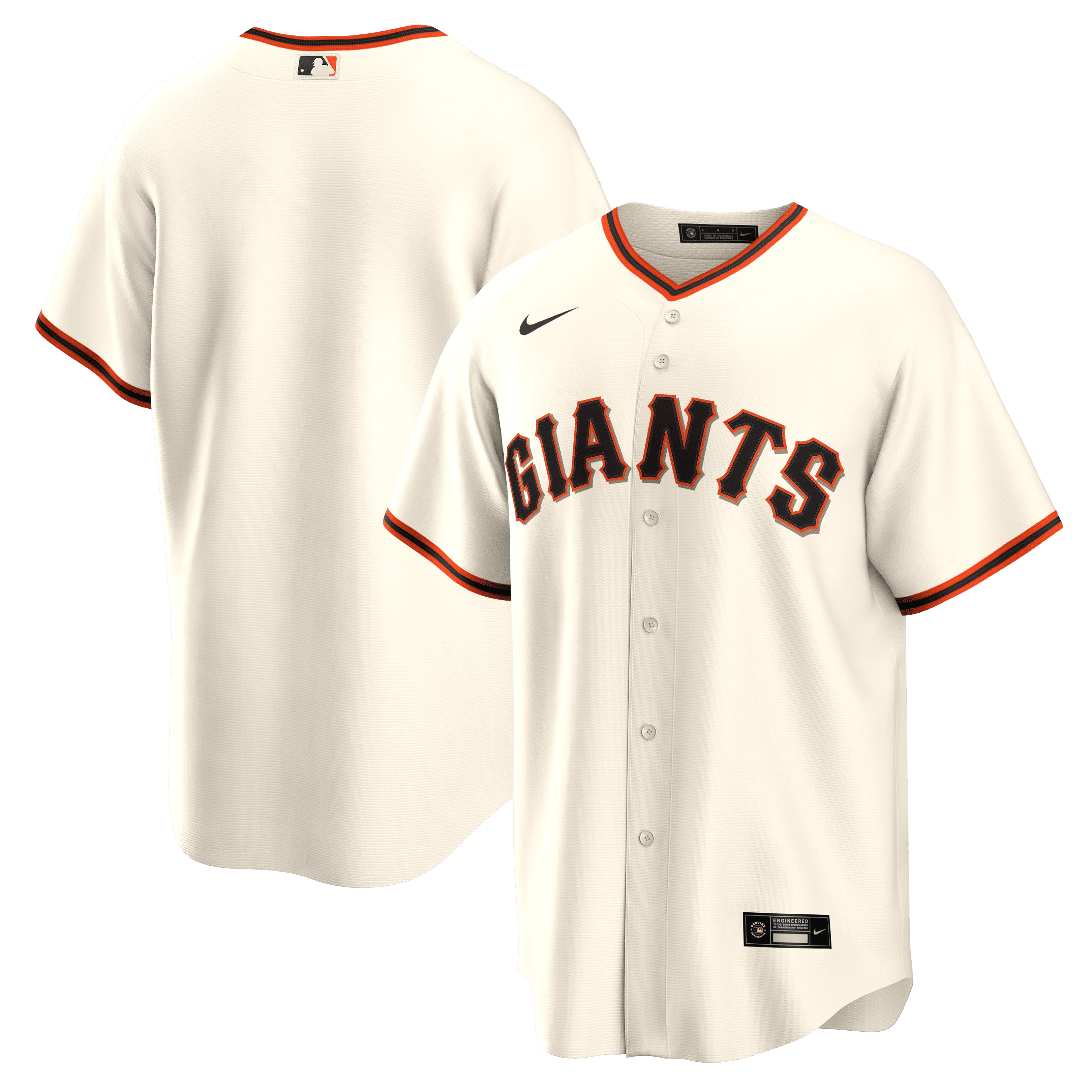 San Francisco Giants MLB Baseball Nike Trikot Home Cream