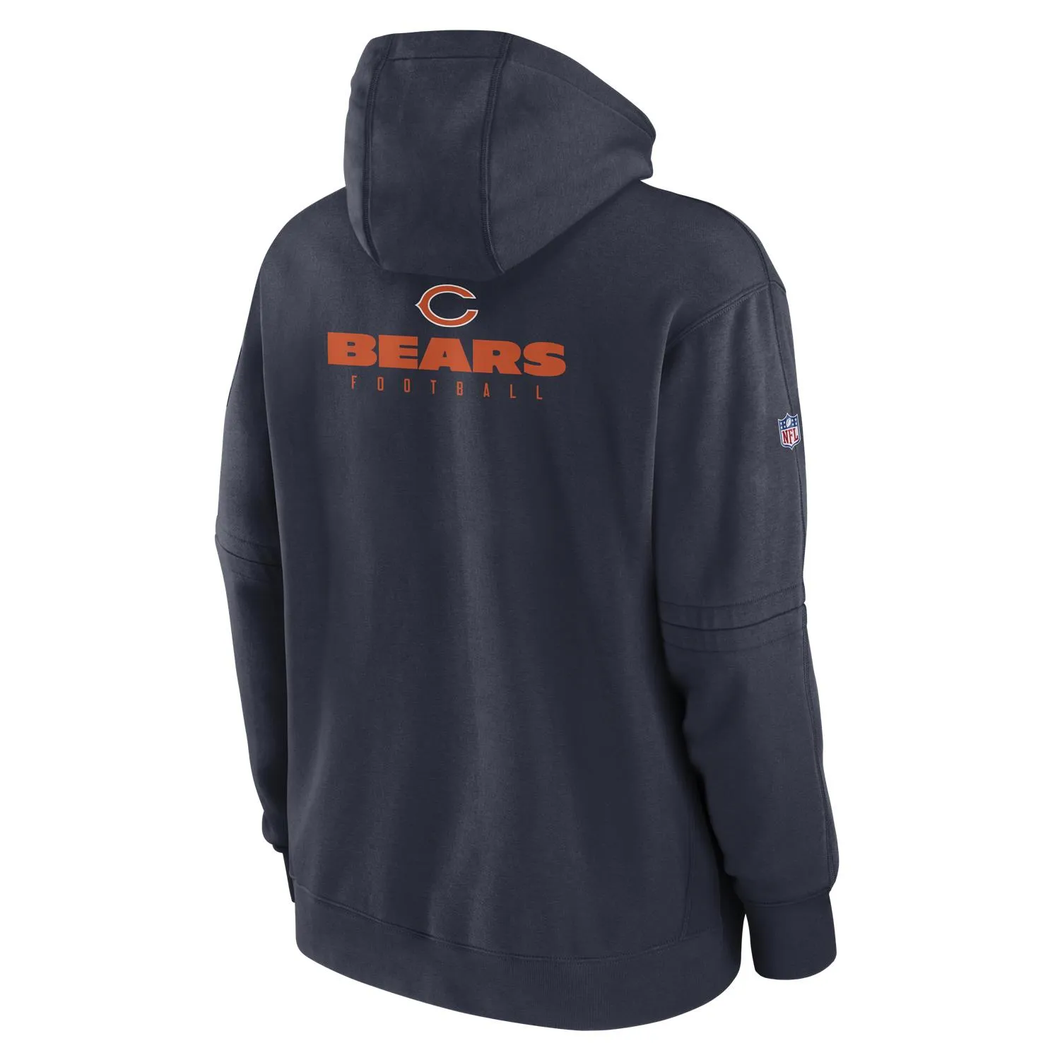 Chicago Bears NFL Nike Sideline 2023 Club Hoodie Navy