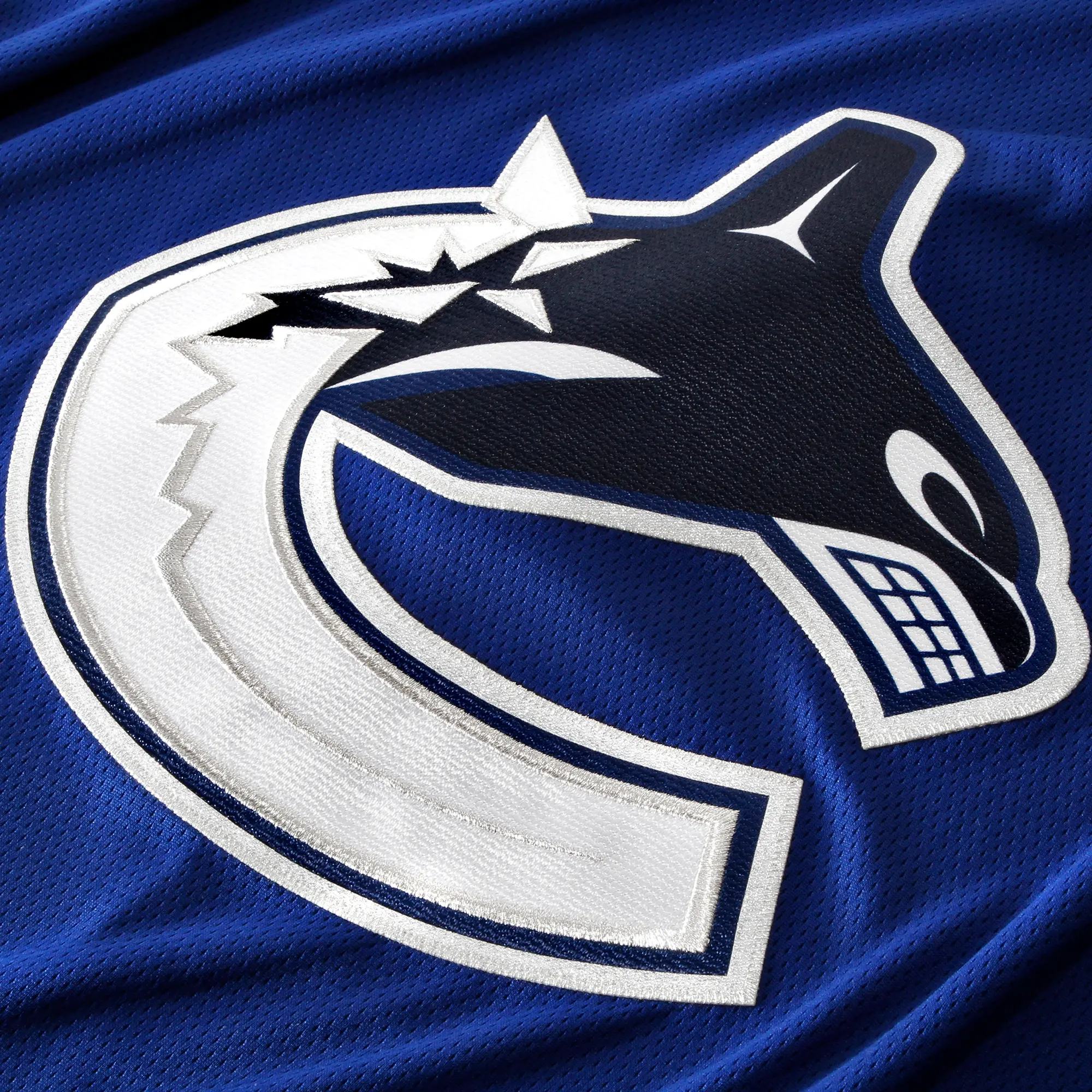 Vancouver Canucks NHL Eishockey Fanatics Breakaway Trikot Home Blau