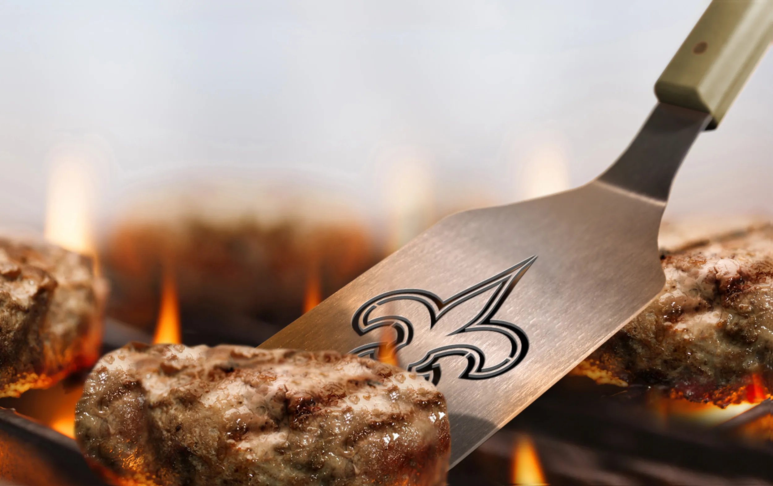 New Orleans Saints NFL YouTheFan! Spirit Grillbesteck-Set (3-Teilig)