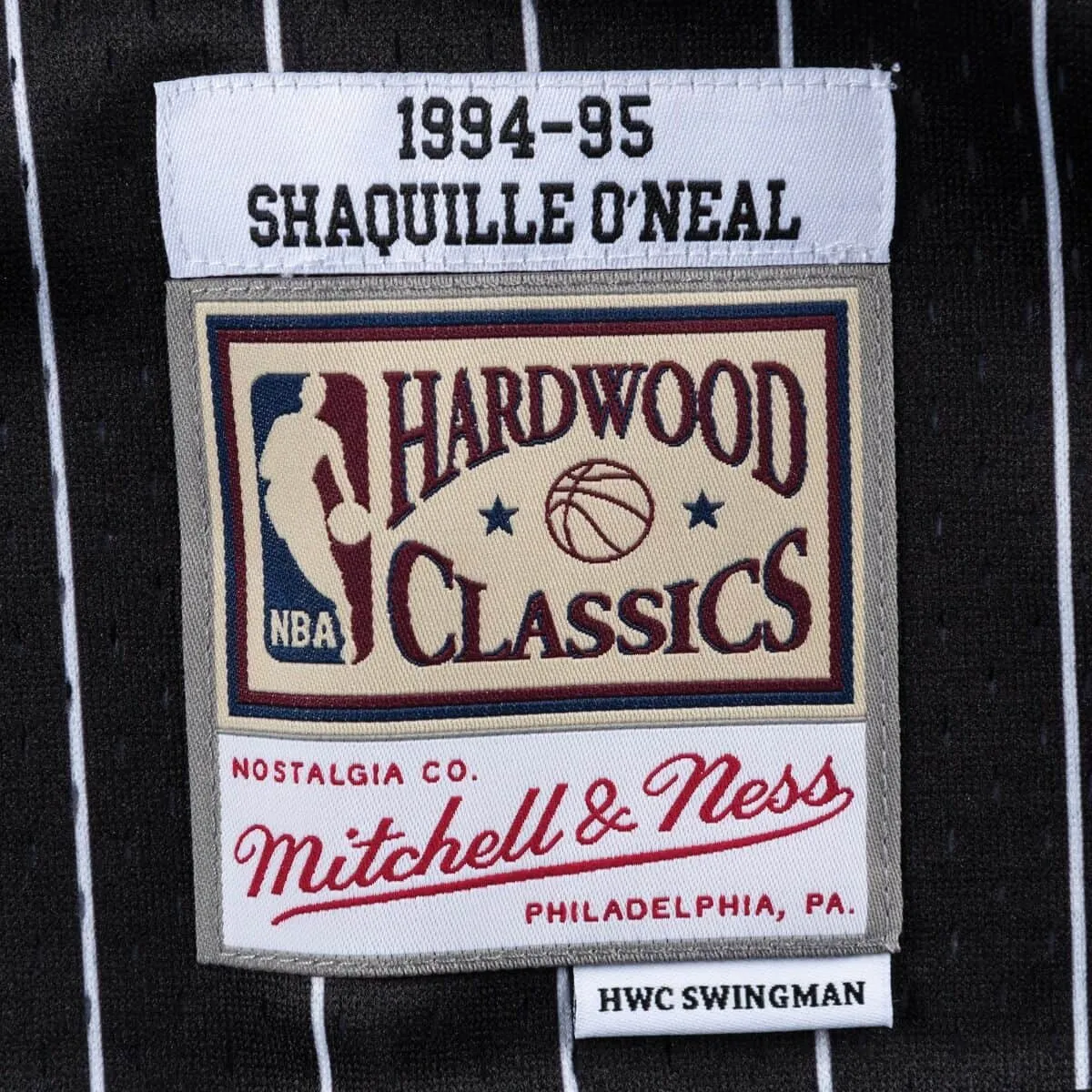 Shaquille O'Neal #32 Orlando Magic 94-95 NBA Mitchell & Ness Swingman Trikot Schwarz